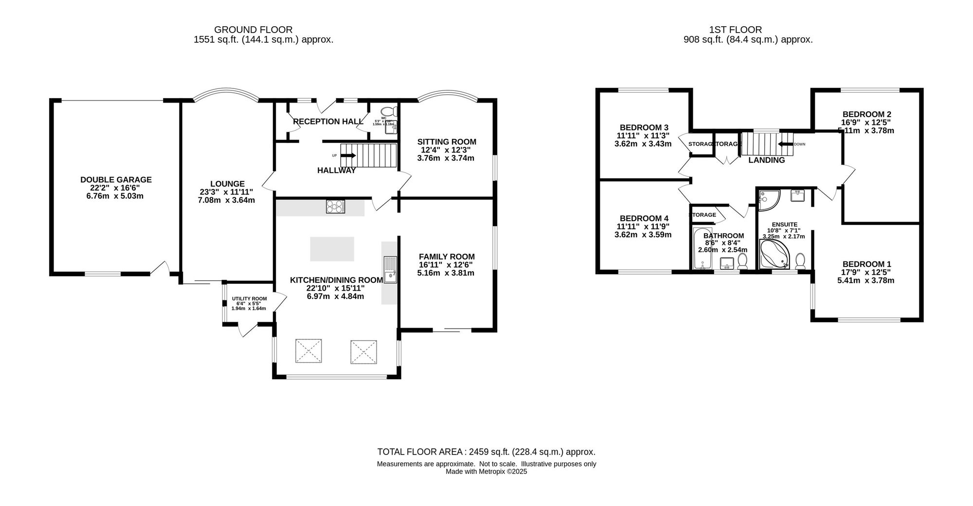 15 Whetmorhurst Lane, Stockport floorplan