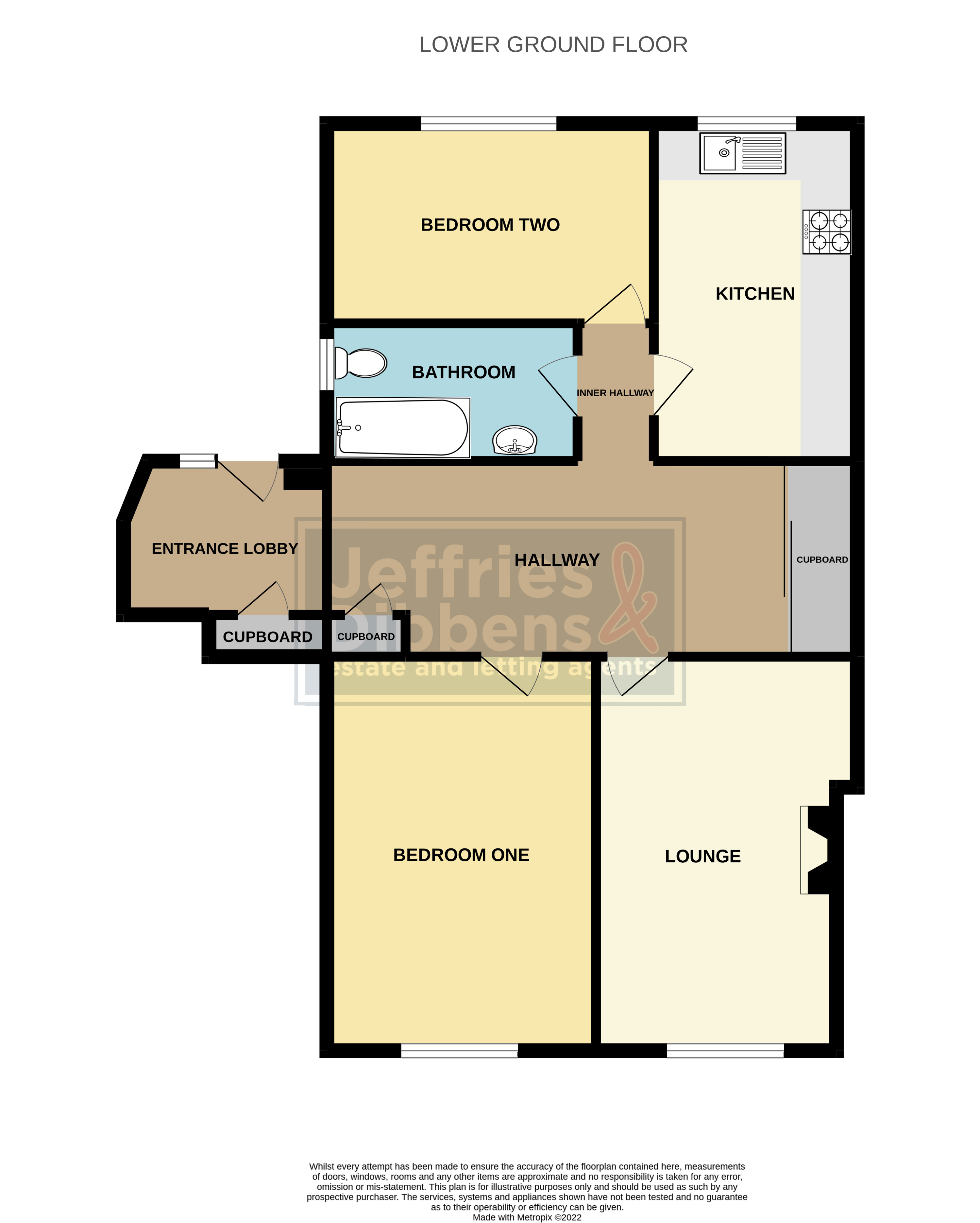 Flat 1, 8, Nelson Road, Southsea floorplan