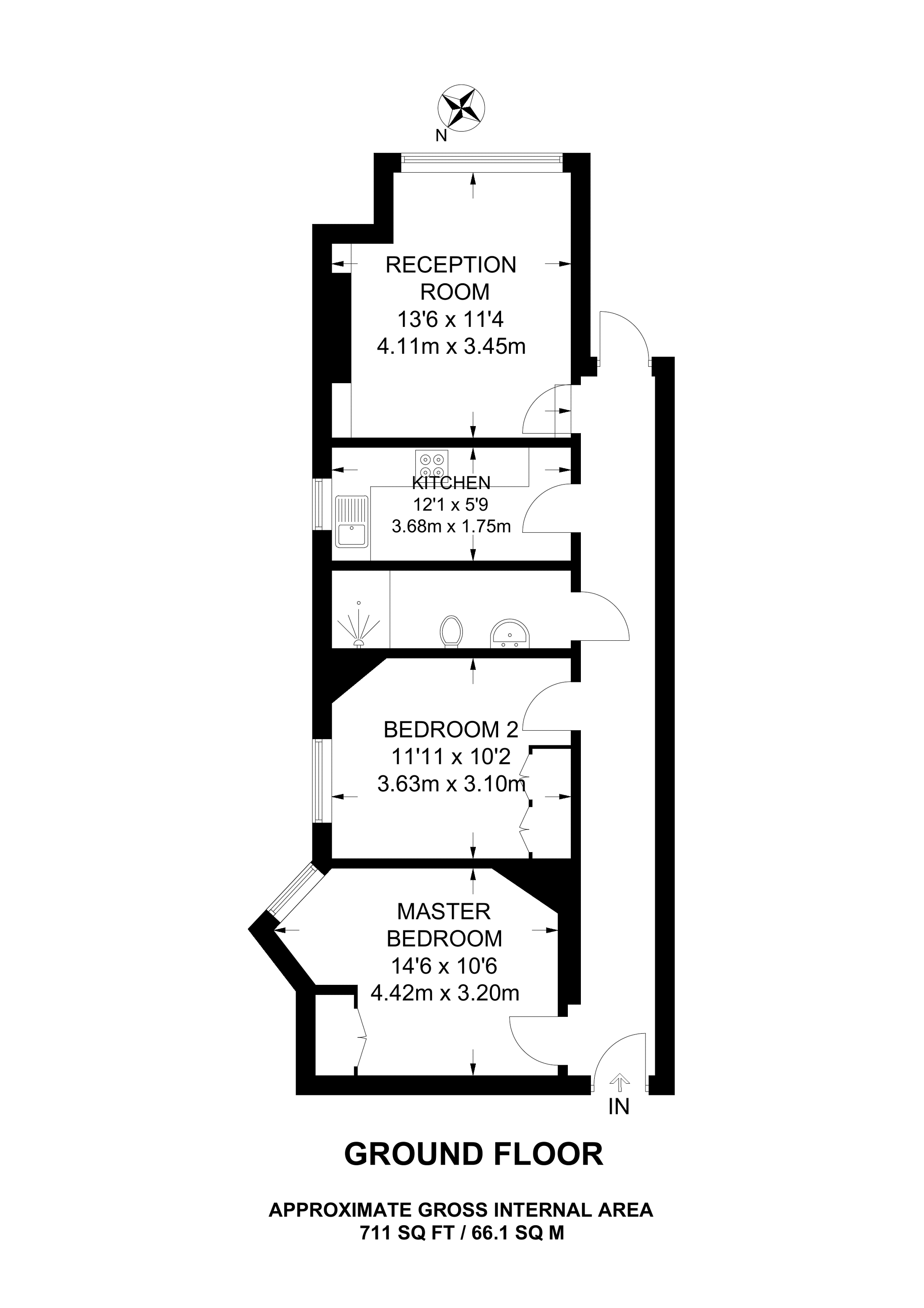 2 Bedrooms Flat to rent in Prince Of Wales Drive, Battersea Park SW11