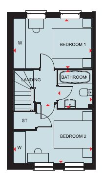 HA401186, Newton Lane, Newton, Nottingham floorplan