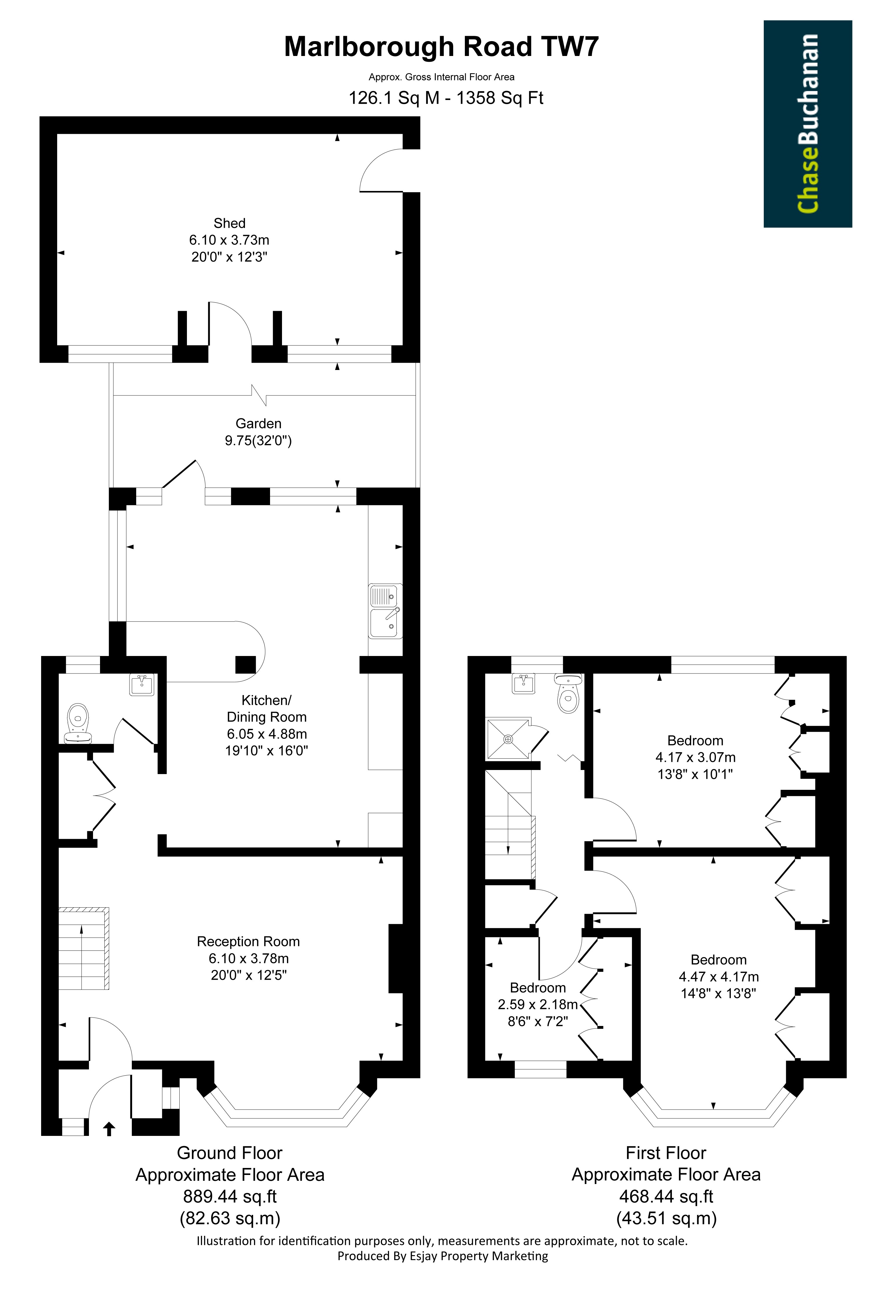 61, Marlborough Road, Isleworth floorplan