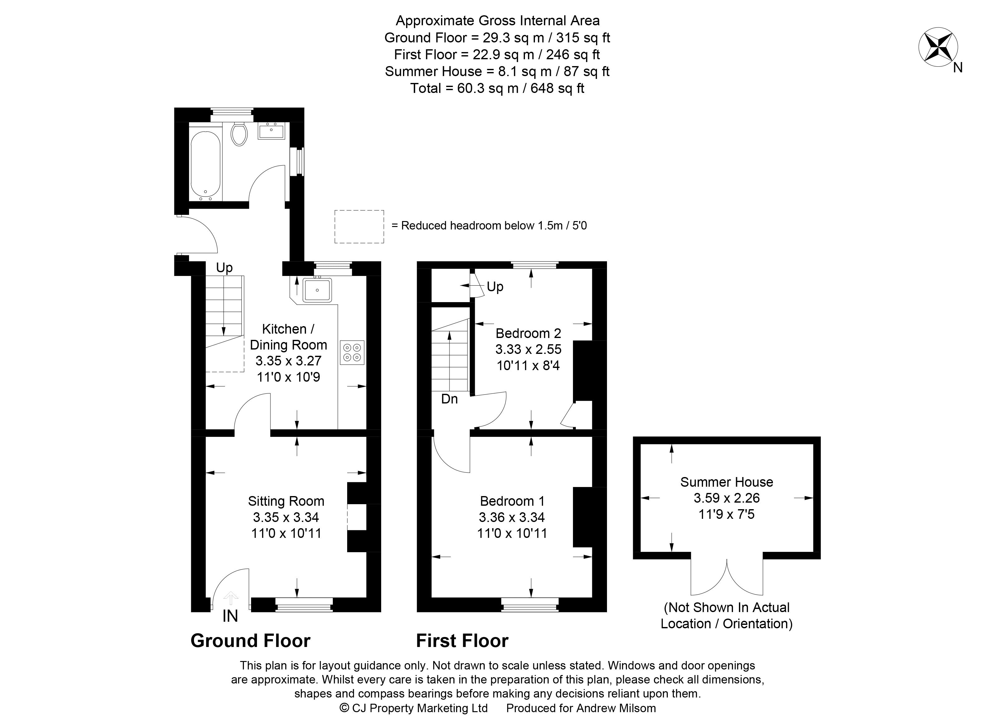 3 Spring Gardens, Marlow Road, Bourne End floorplan
