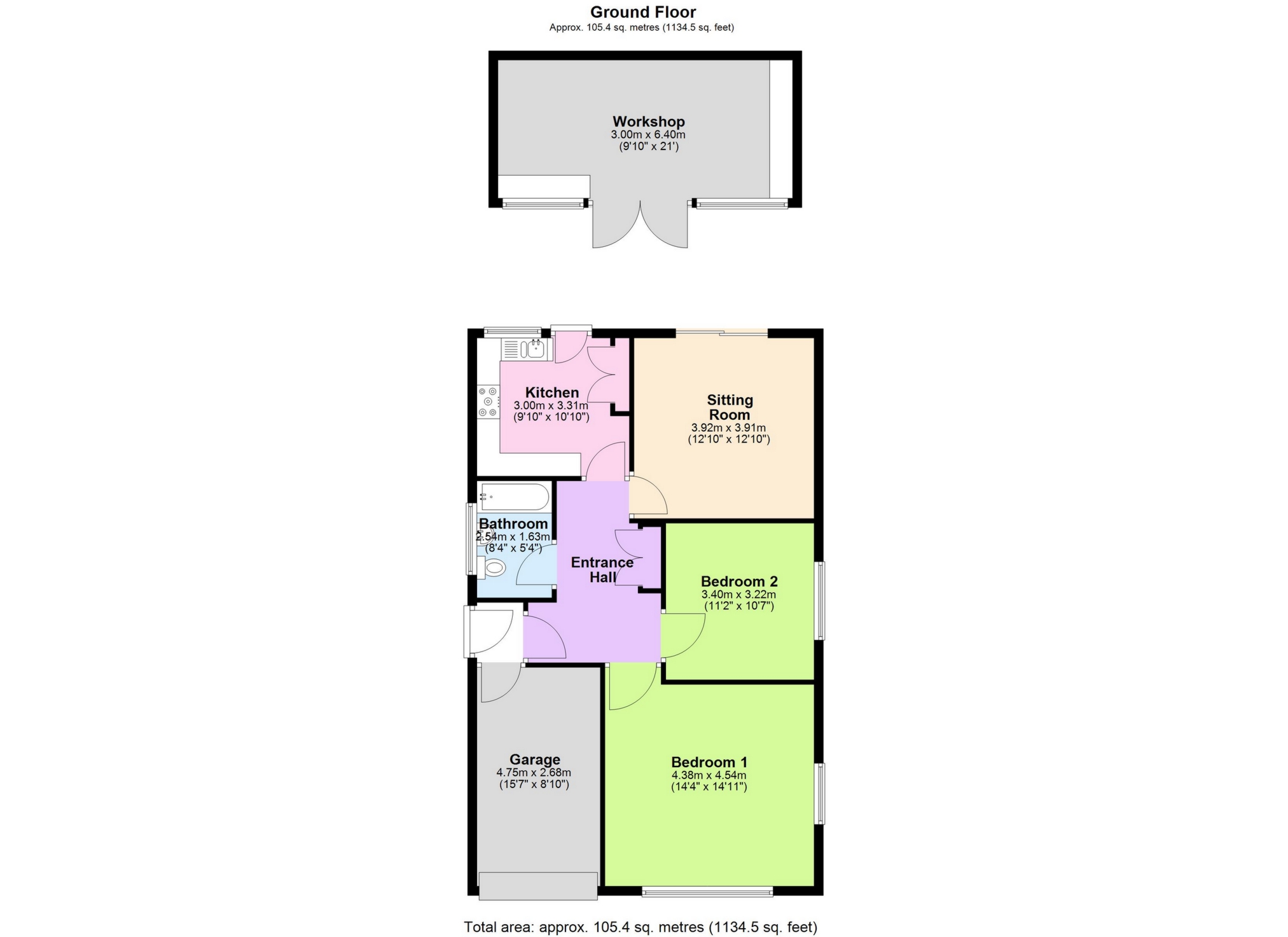 2 Bedrooms Bungalow for sale in Reculver Road, Herne Bay CT6