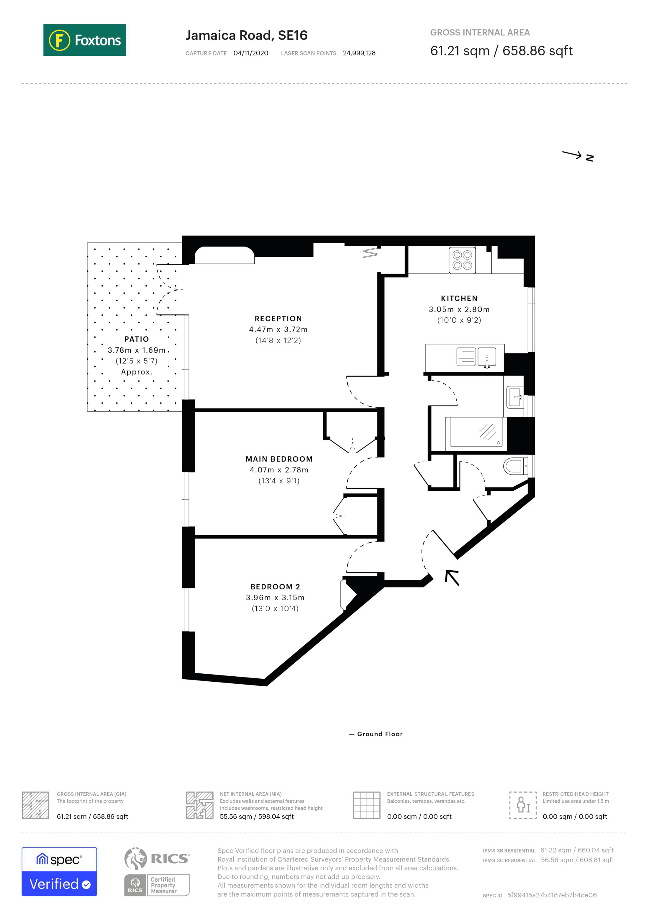 Jamaica Road, Bermondsey floorplan