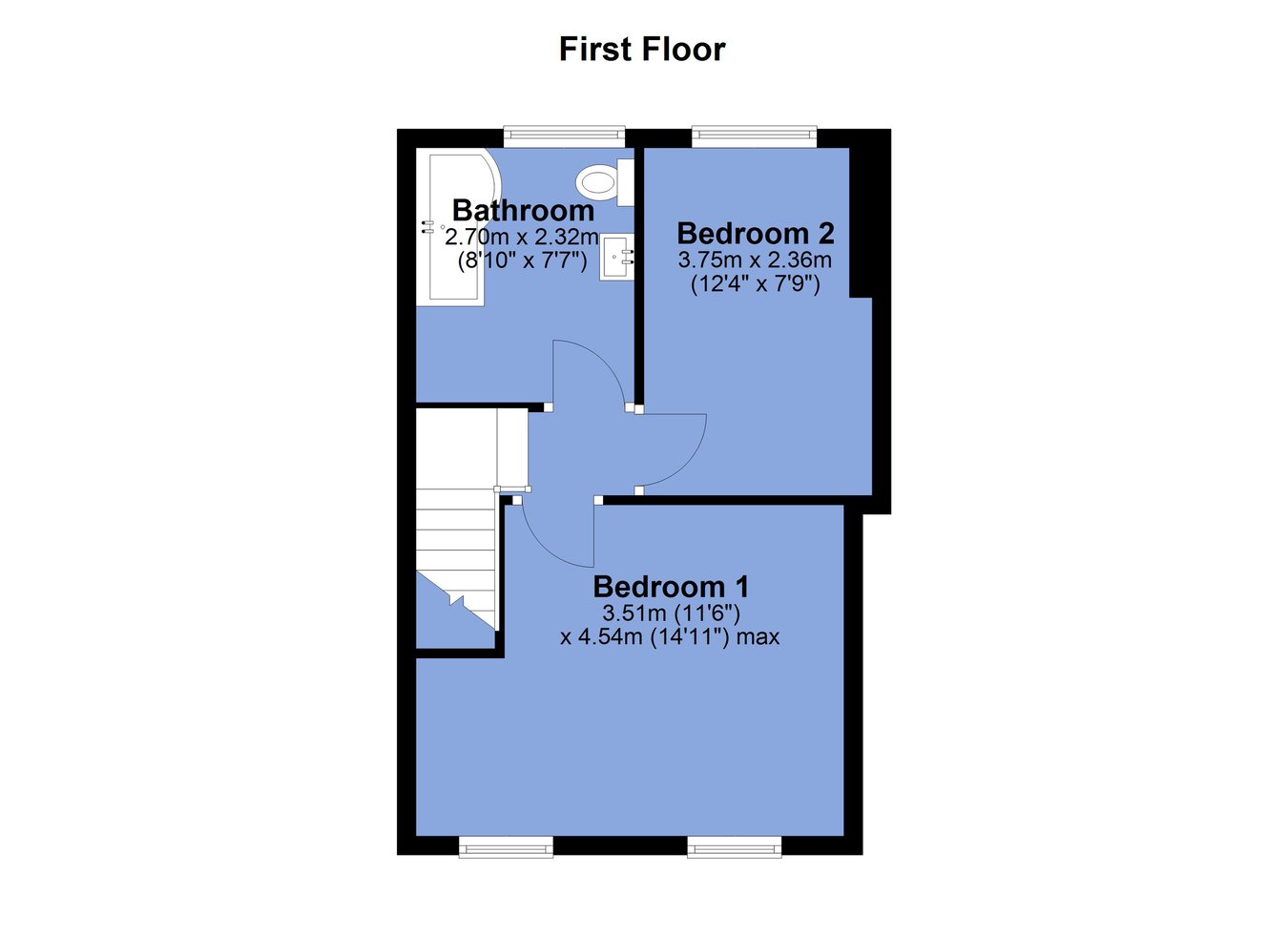 228, Tempest Road, Bolton floorplan