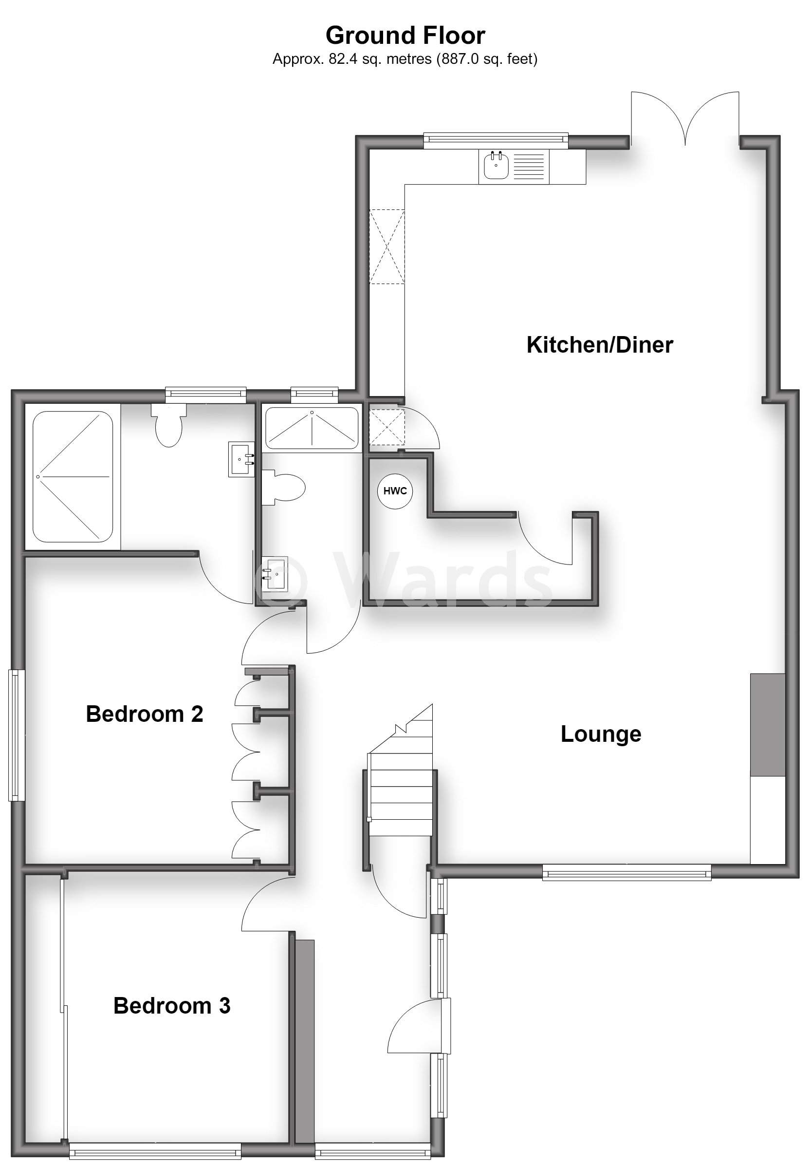 3, Valley Drive, Maidstone floorplan