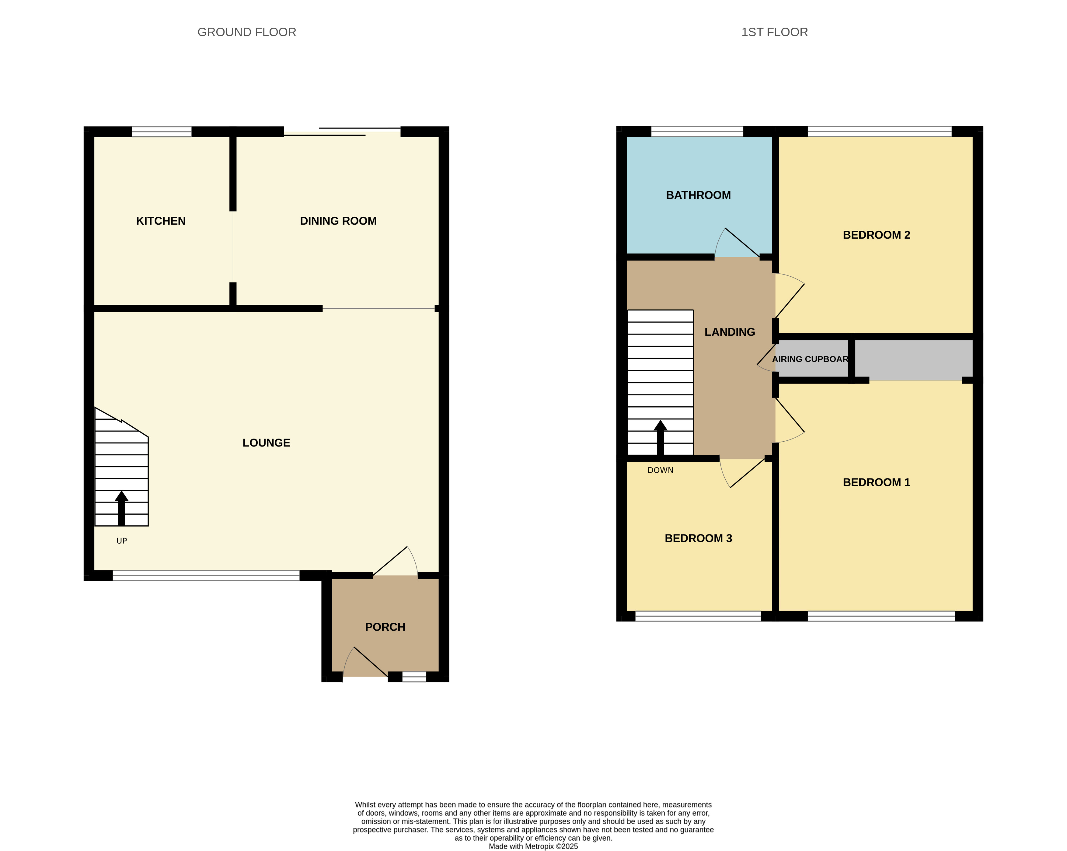 27, Prince Ruperts Way, Staffordshire floorplan