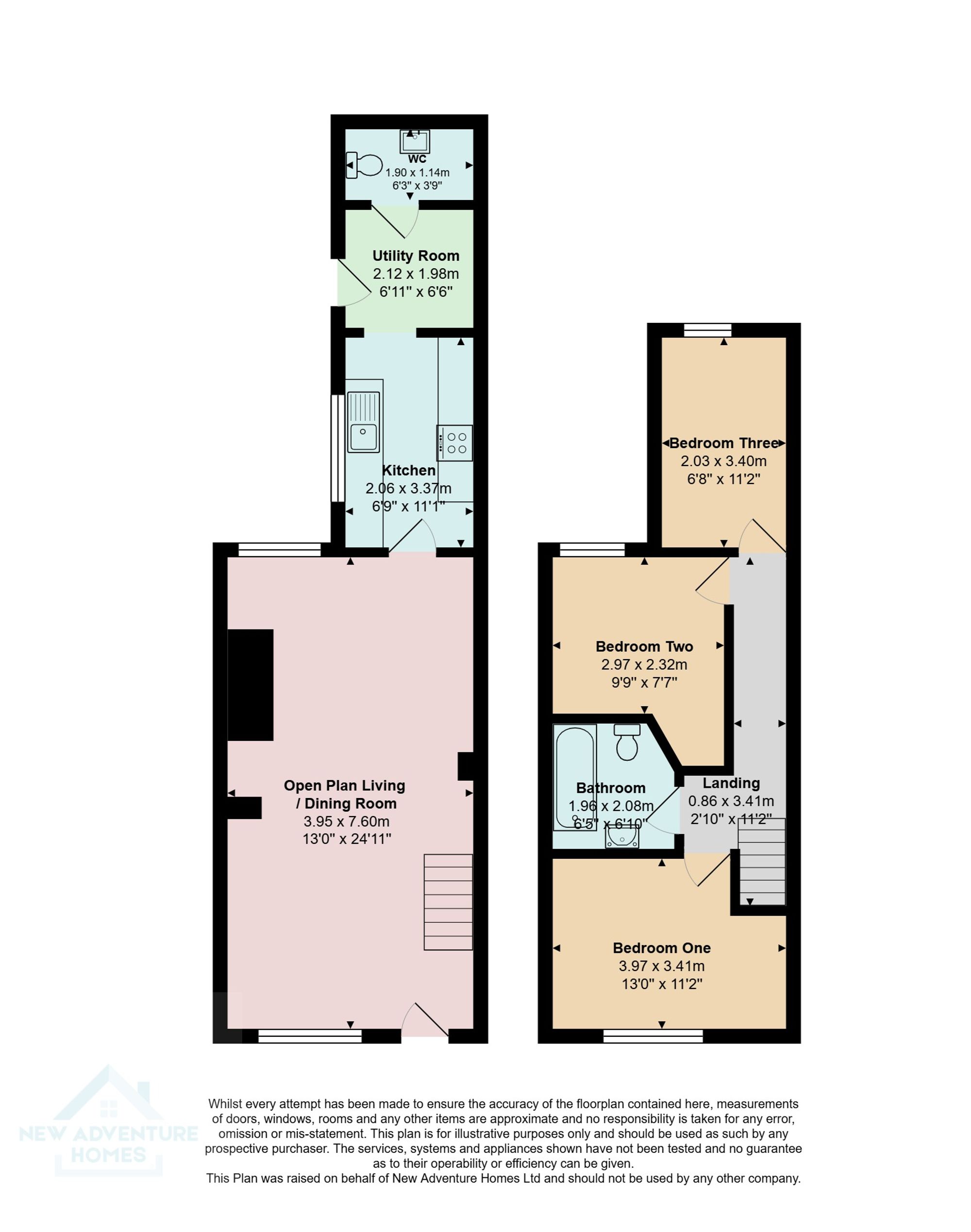 180 Greenall Road, Northwich floorplan