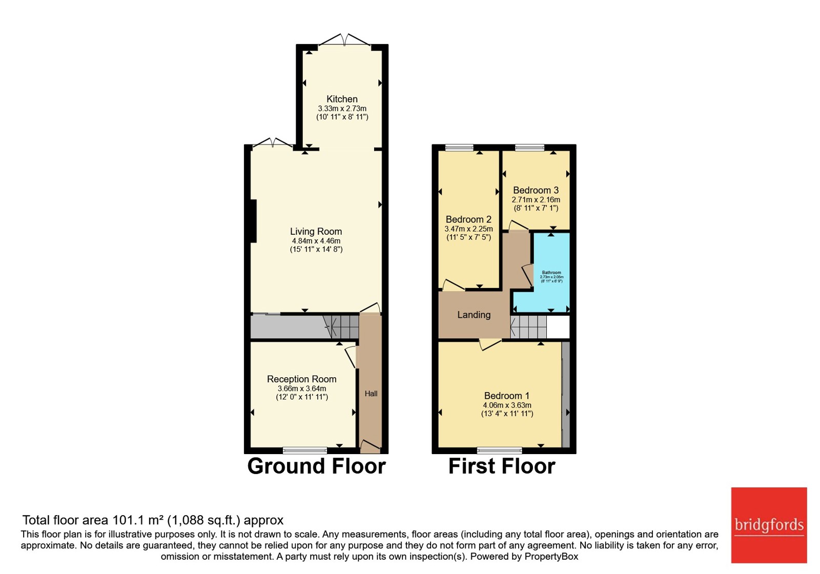 17, Carus Avenue, Lancashire floorplan