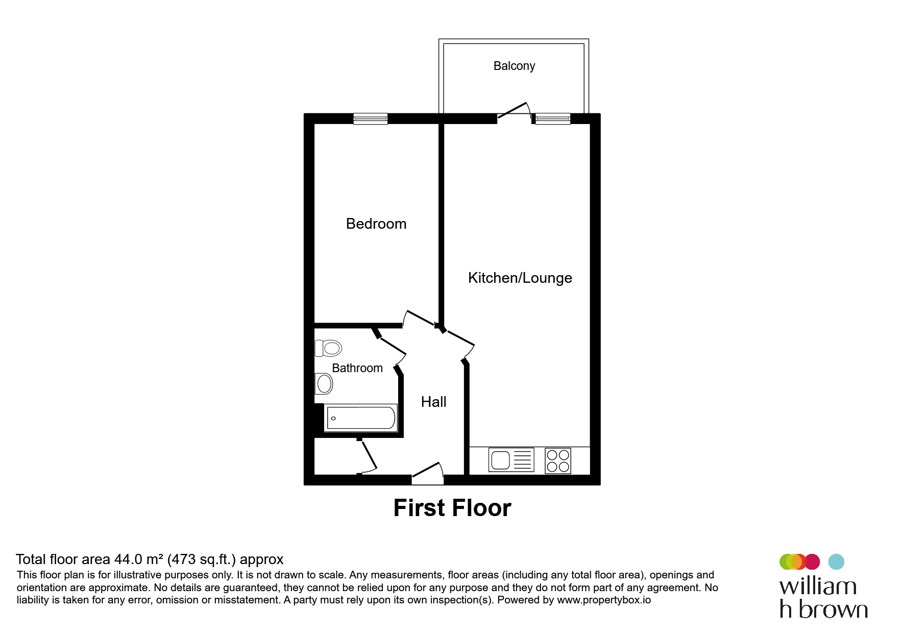13, Mulberry House, Burgage Square, Wakefield floorplan