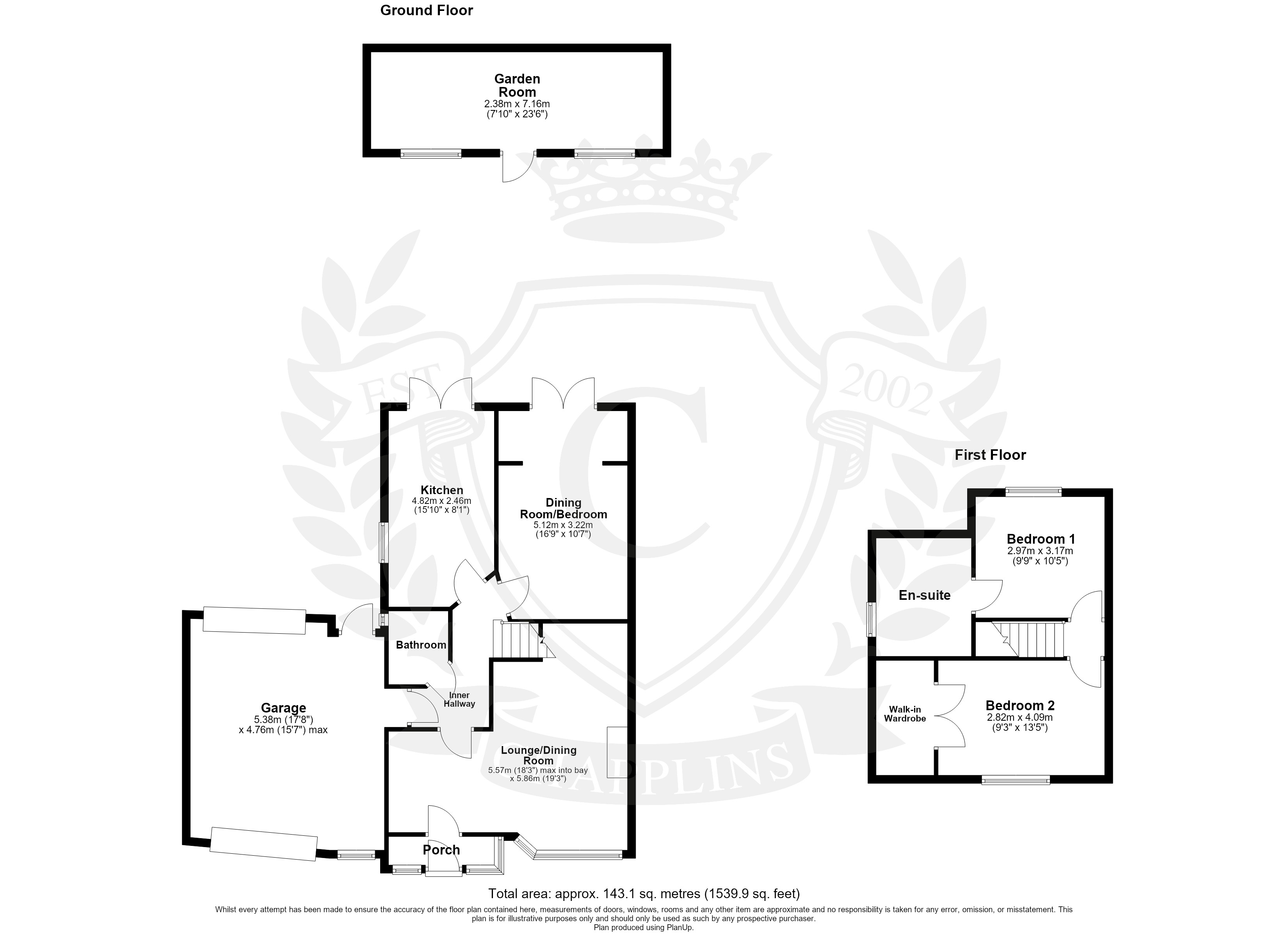 58, Highlands Road, Hampshire floorplan