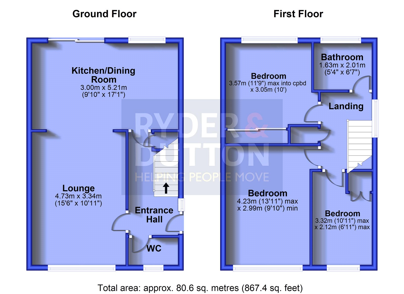 51, Ivy Green Drive, Saddleworth floorplan