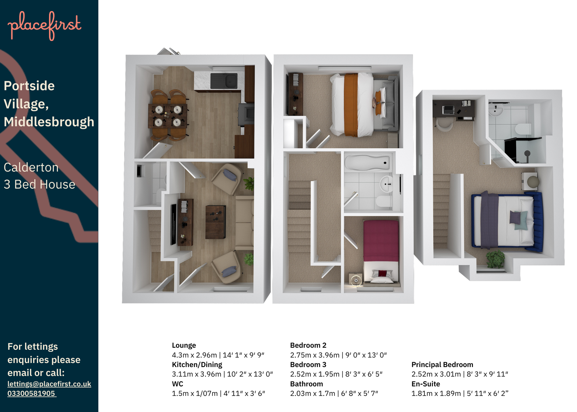 21, Haven Close, Middlesbrough floorplan