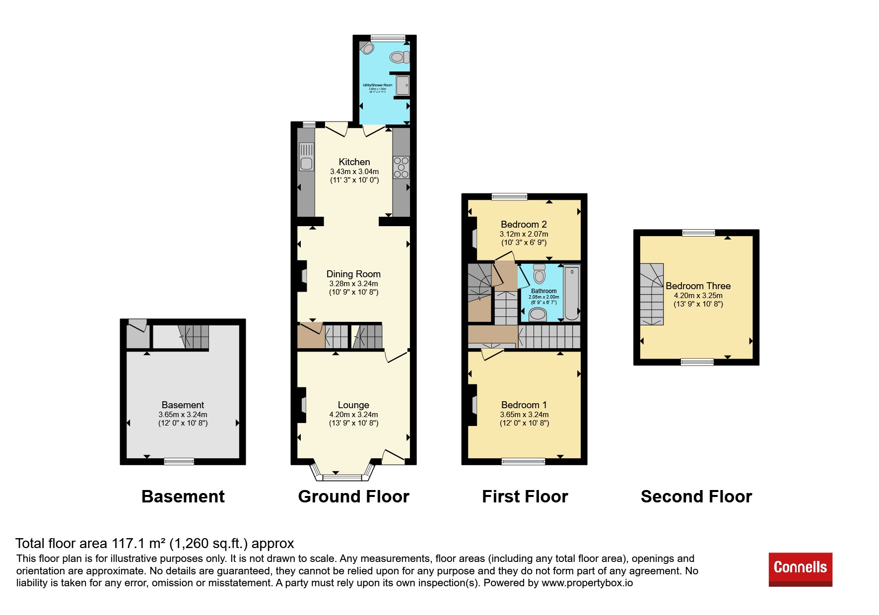 32, Rosefield Street, Leamington Spa floorplan