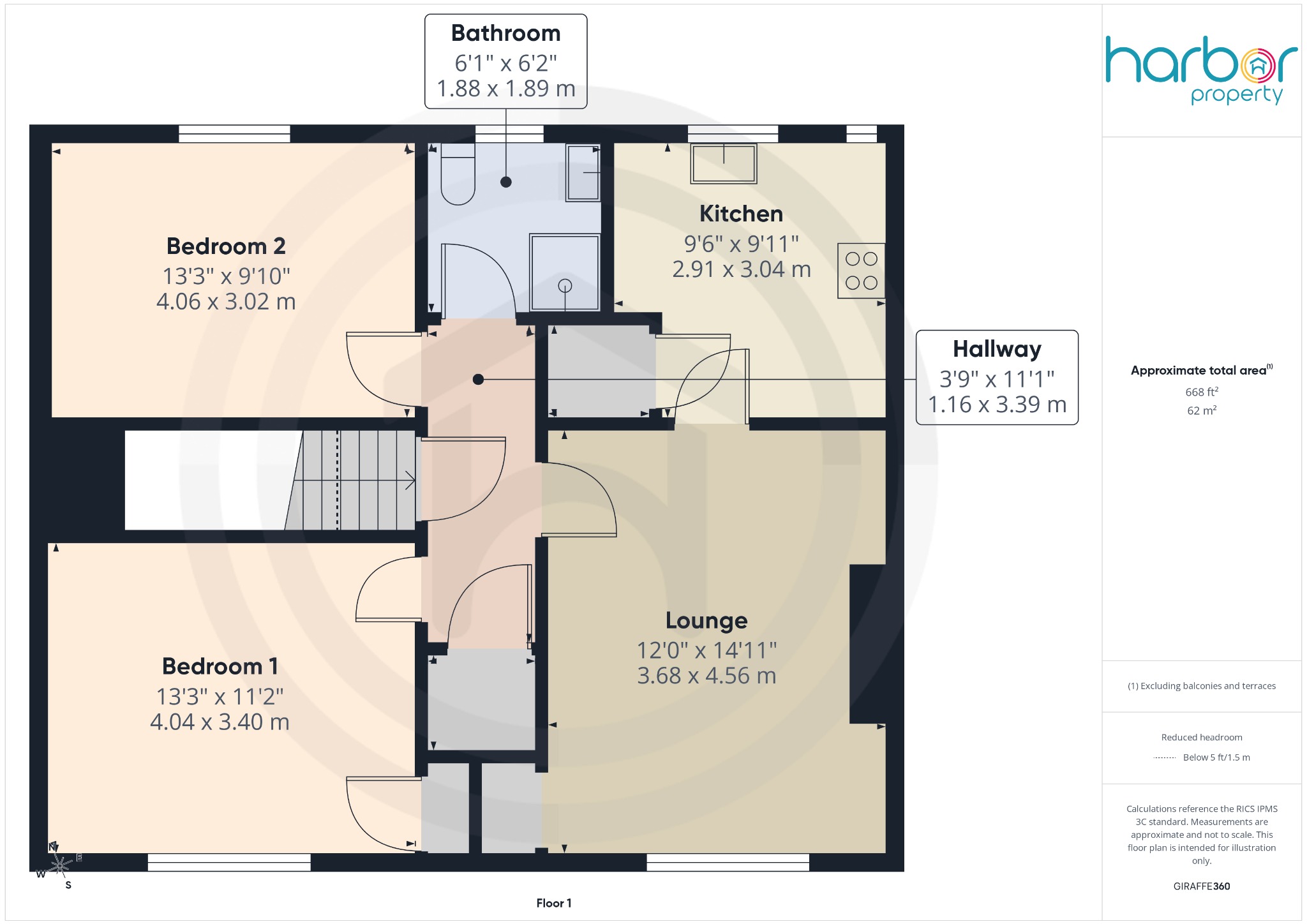 81 Longford Street, Carntyne, City of Glasgow floorplan