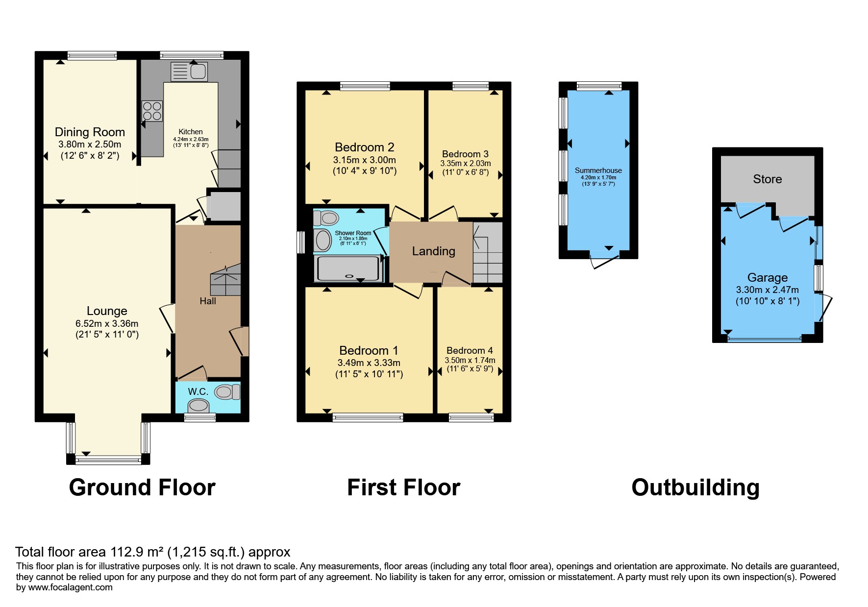 6, Vaughan Drive, Kemsley, Sittingbourne floorplan