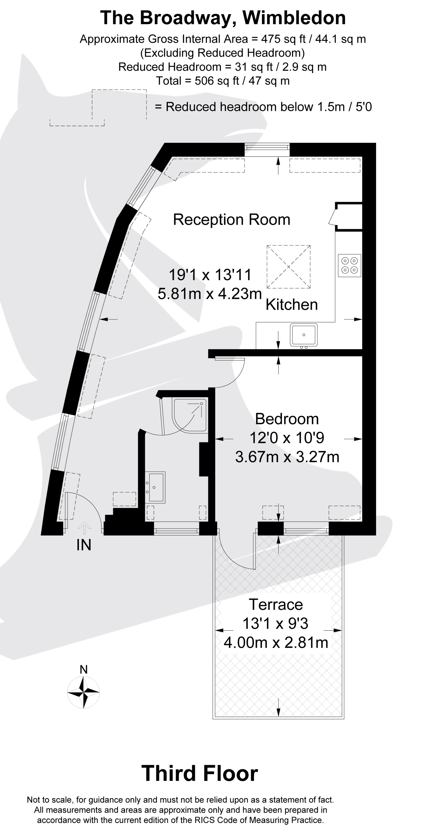 1 Bedrooms Flat to rent in The Broadway, Wimbledon SW19