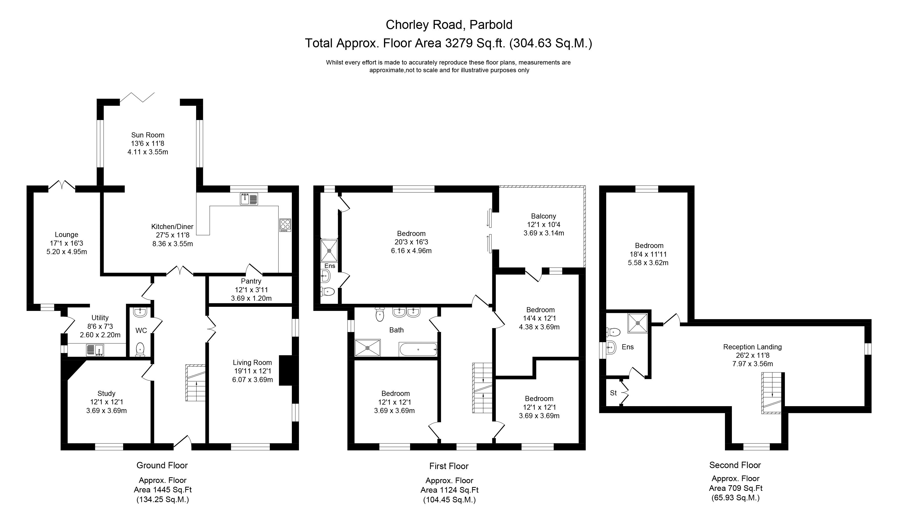 5 Bedrooms Detached house for sale in Chorley Road, Parbold, Wigan WN8