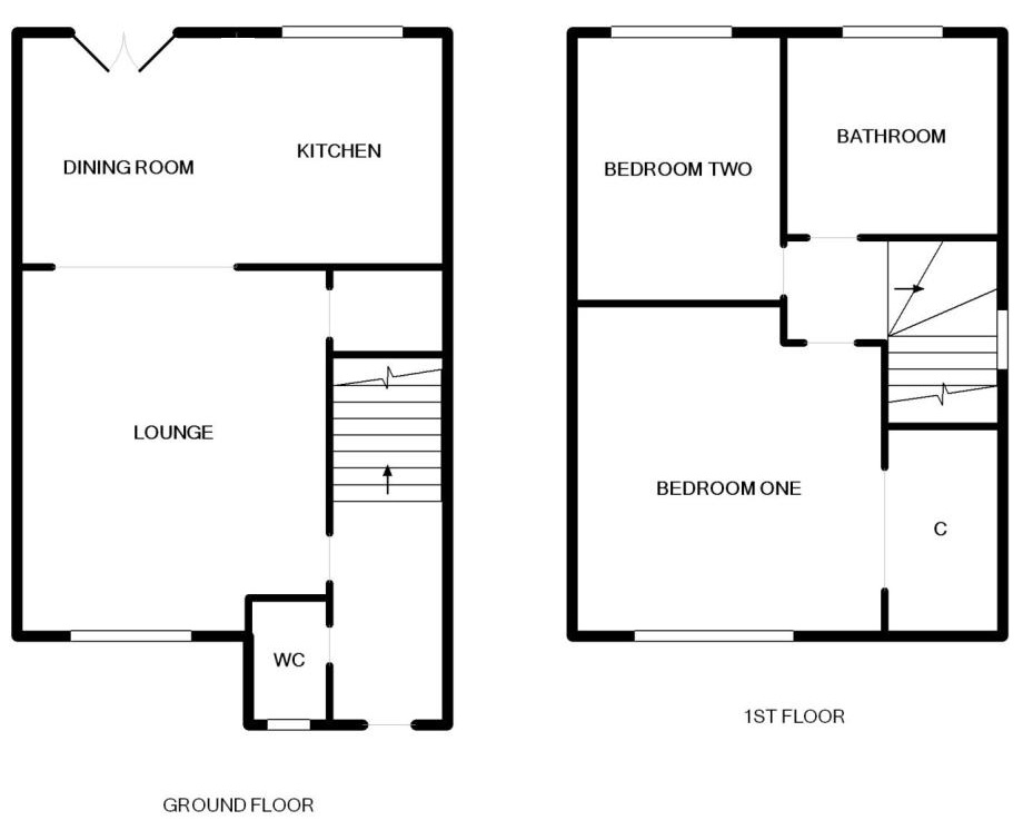 Darvel Grove, West Craigs, Blantyre G72, 2 bedroom end terrace house for sale 61957242