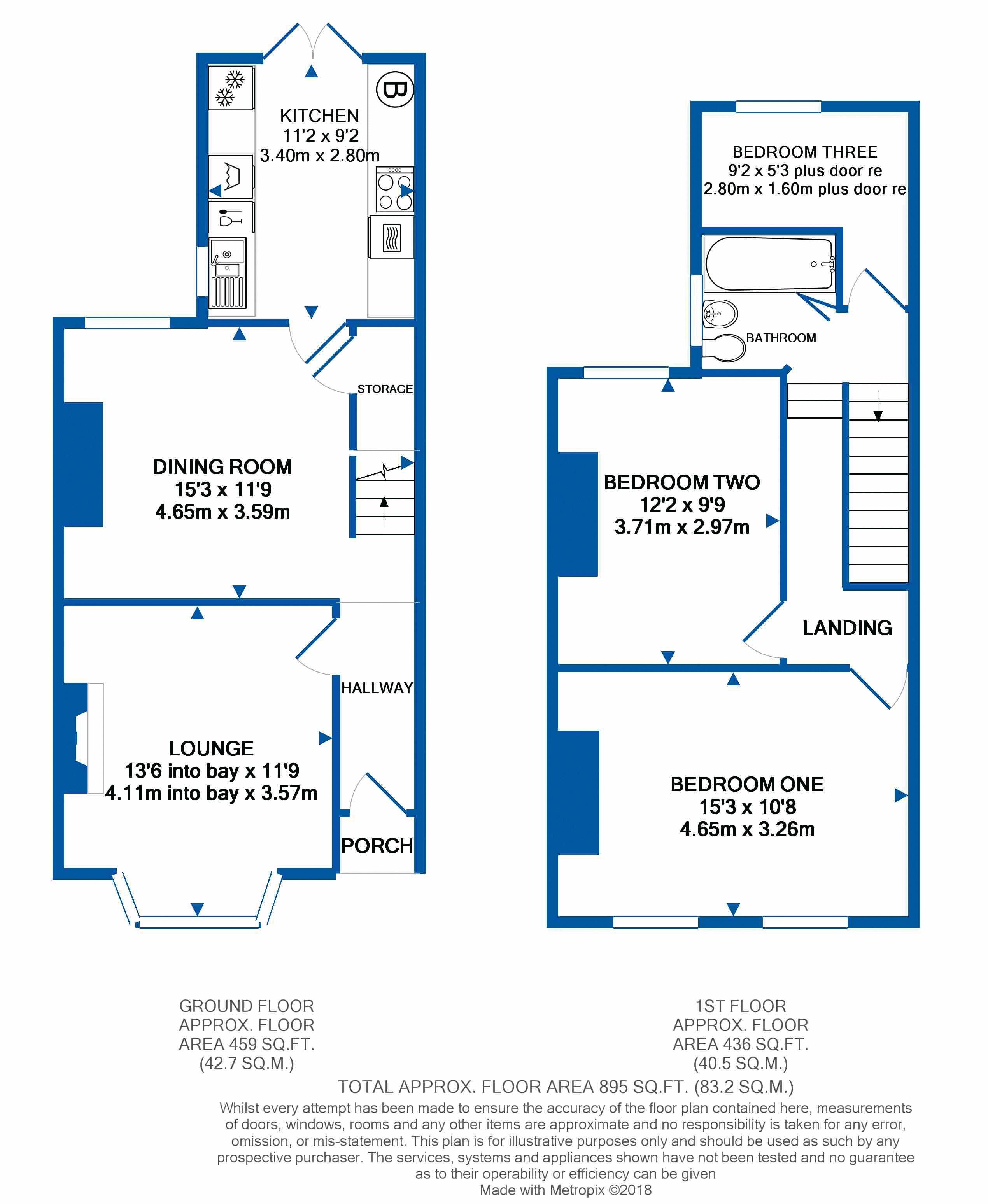 3 Bedrooms Terraced house for sale in Chaldon Road, Caterham CR3