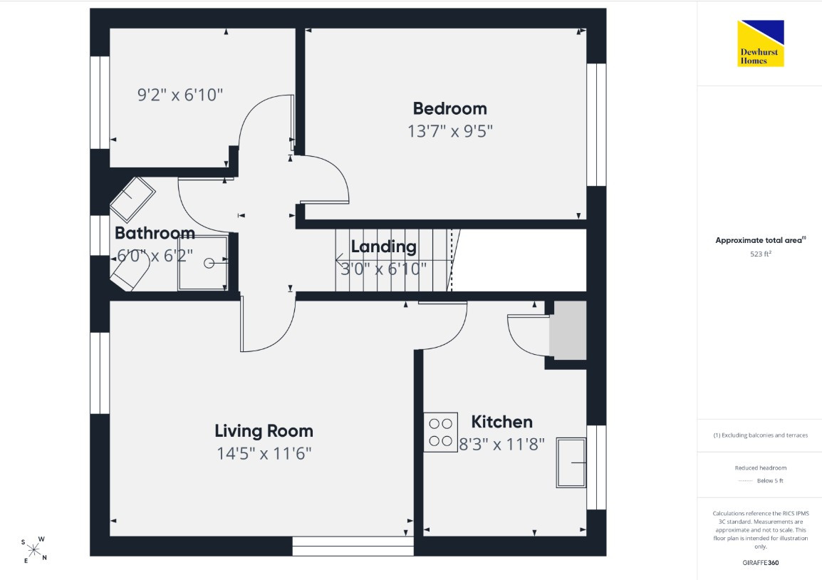 2, Brook Croft, Preston floorplan