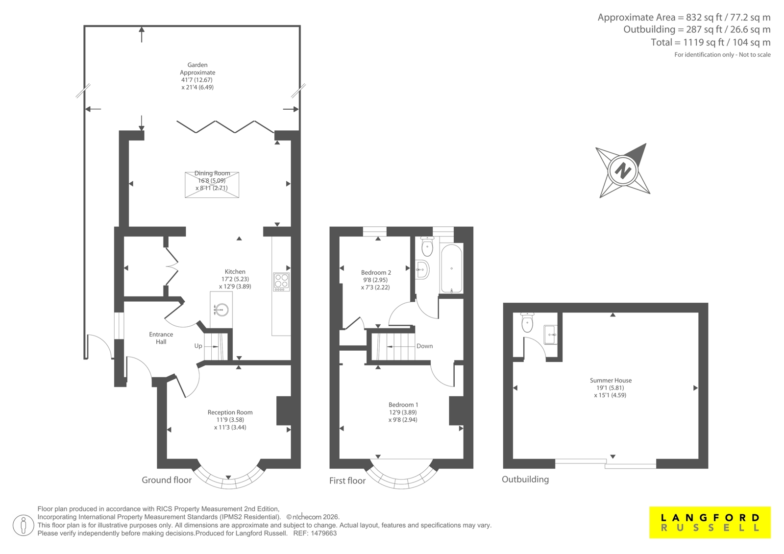 46, Magpie Hall Lane, Bromley floorplan