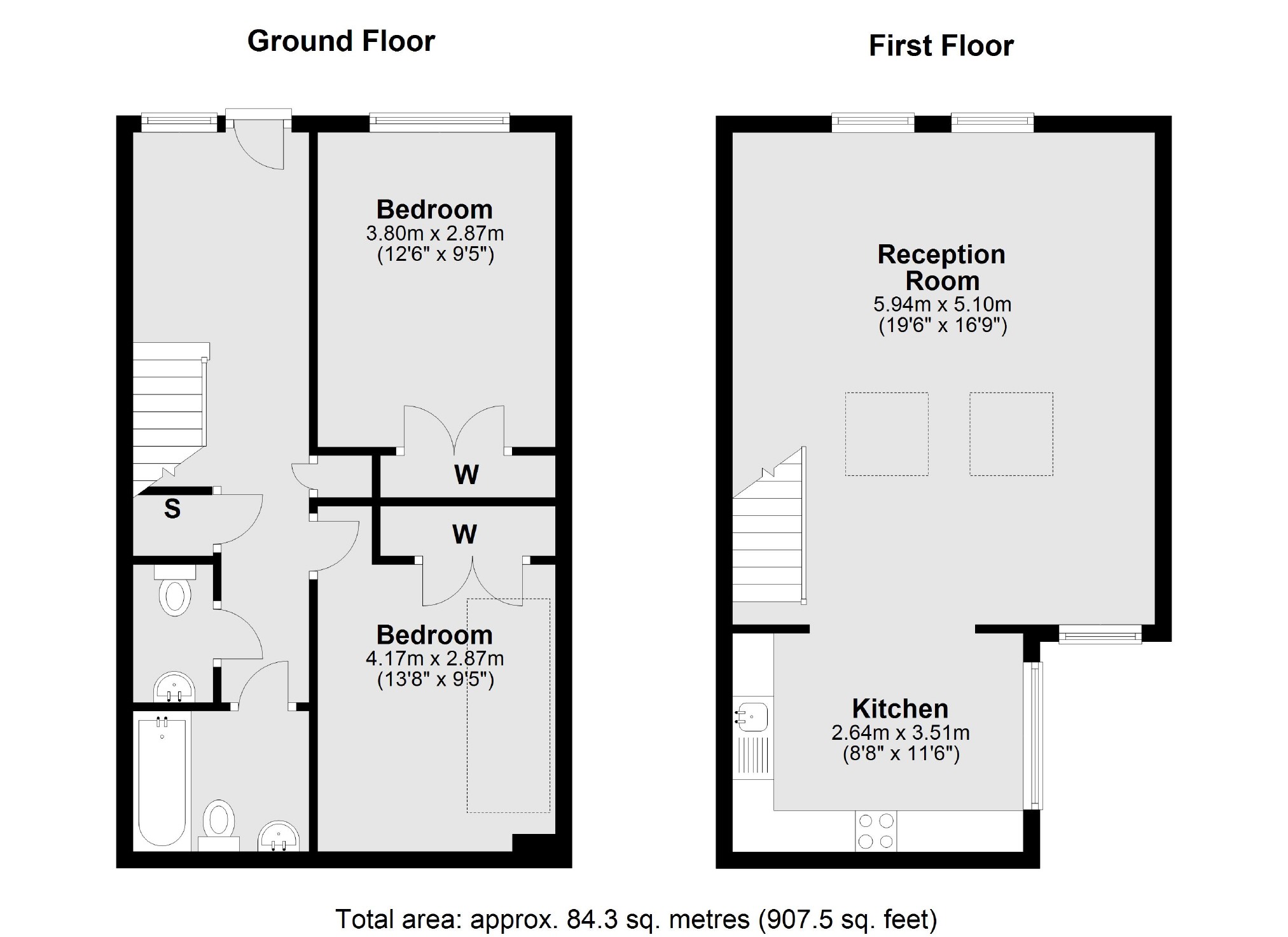2, Stable Mews, Twickenham floorplan