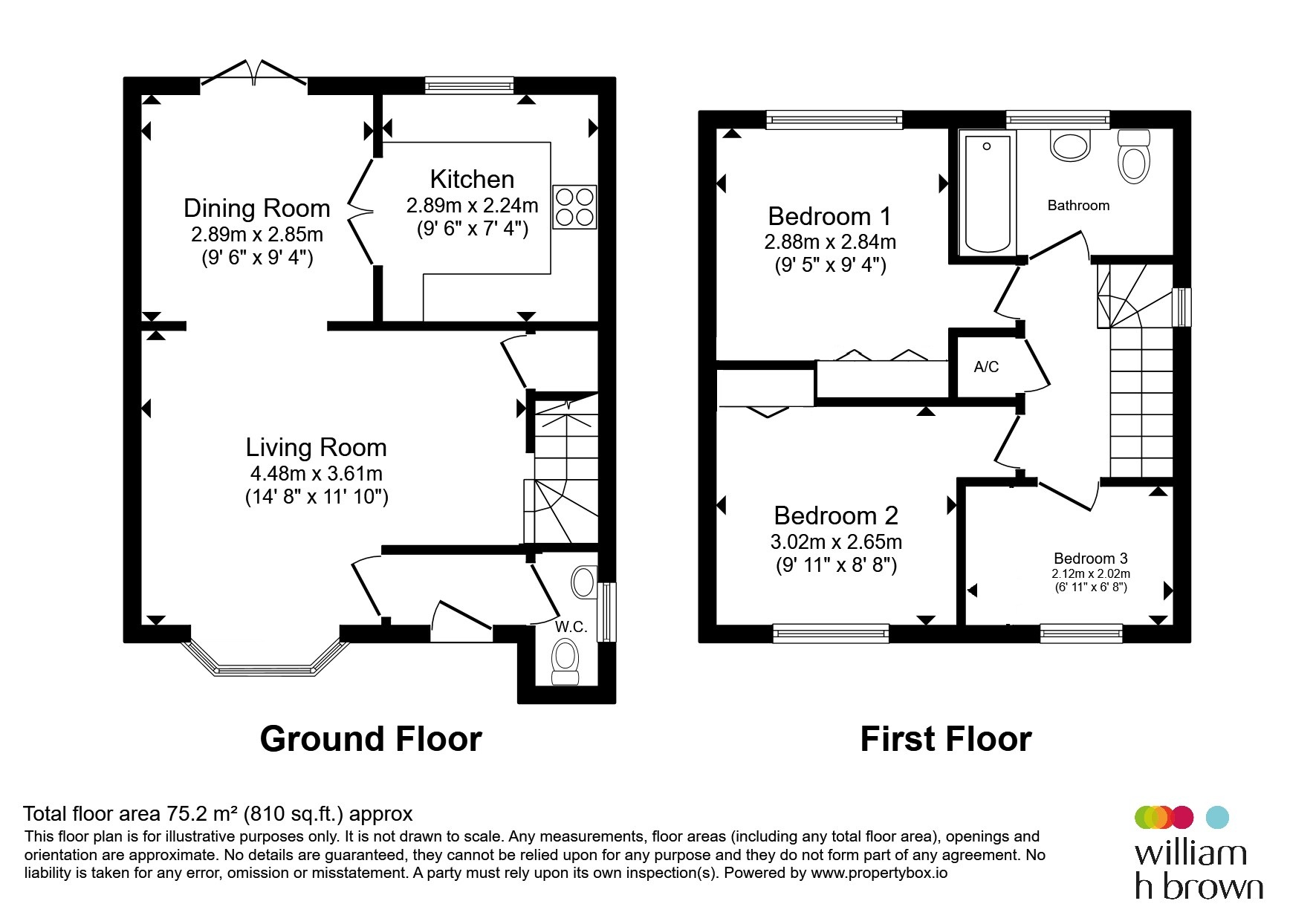 122, Spencer Way, Stowmarket floorplan