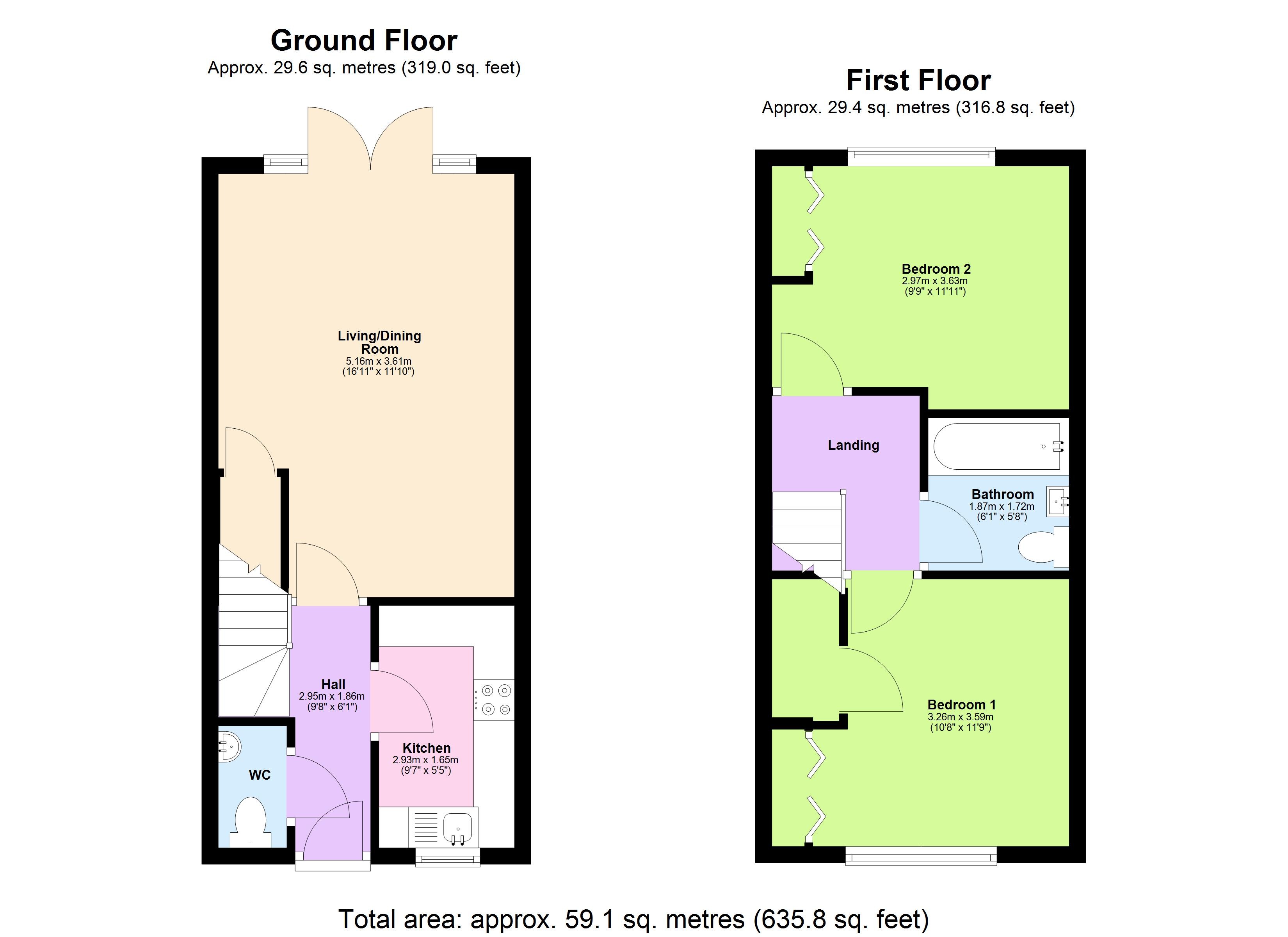 21, Oberon Close, Hertfordshire floorplan