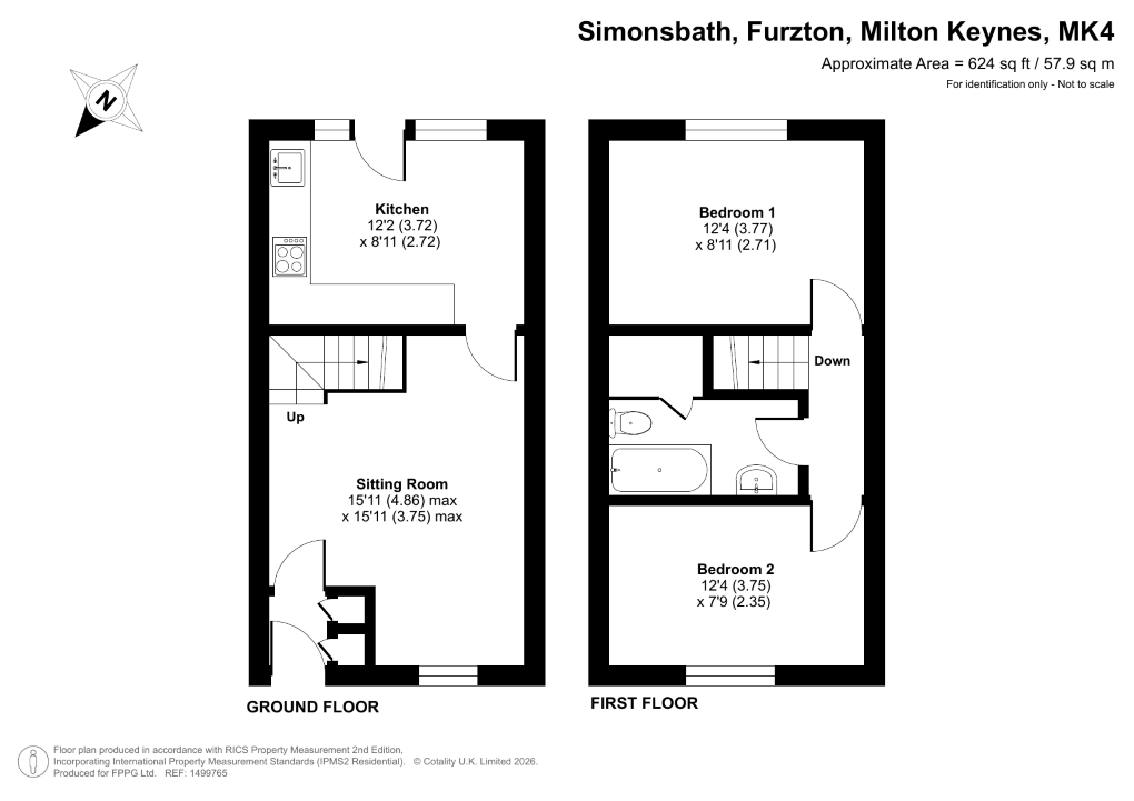 43, Simonsbath, Milton Keynes floorplan
