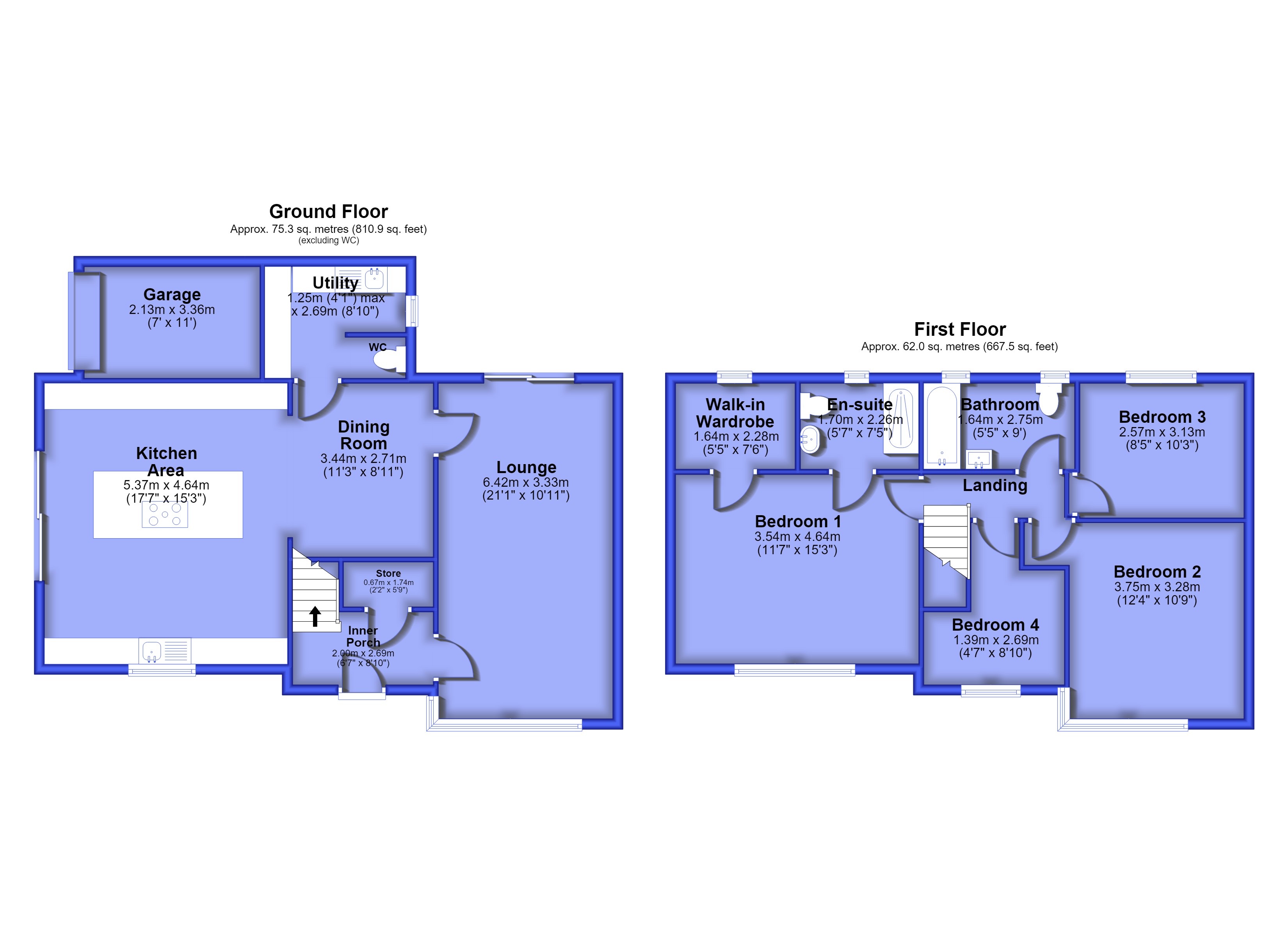 12, Queen Elizabeth Crescent, Lancashire floorplan