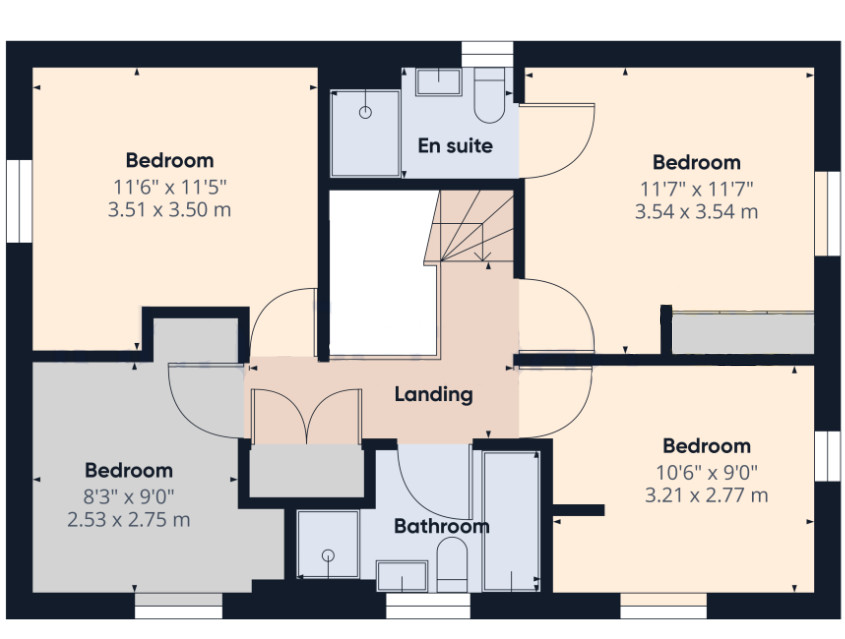 2, Burton-on-Trent floorplan