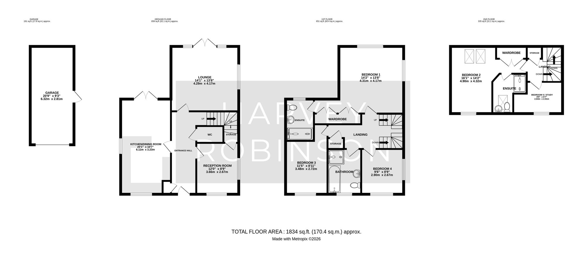69 Ailwyn Road, St. Neots floorplan