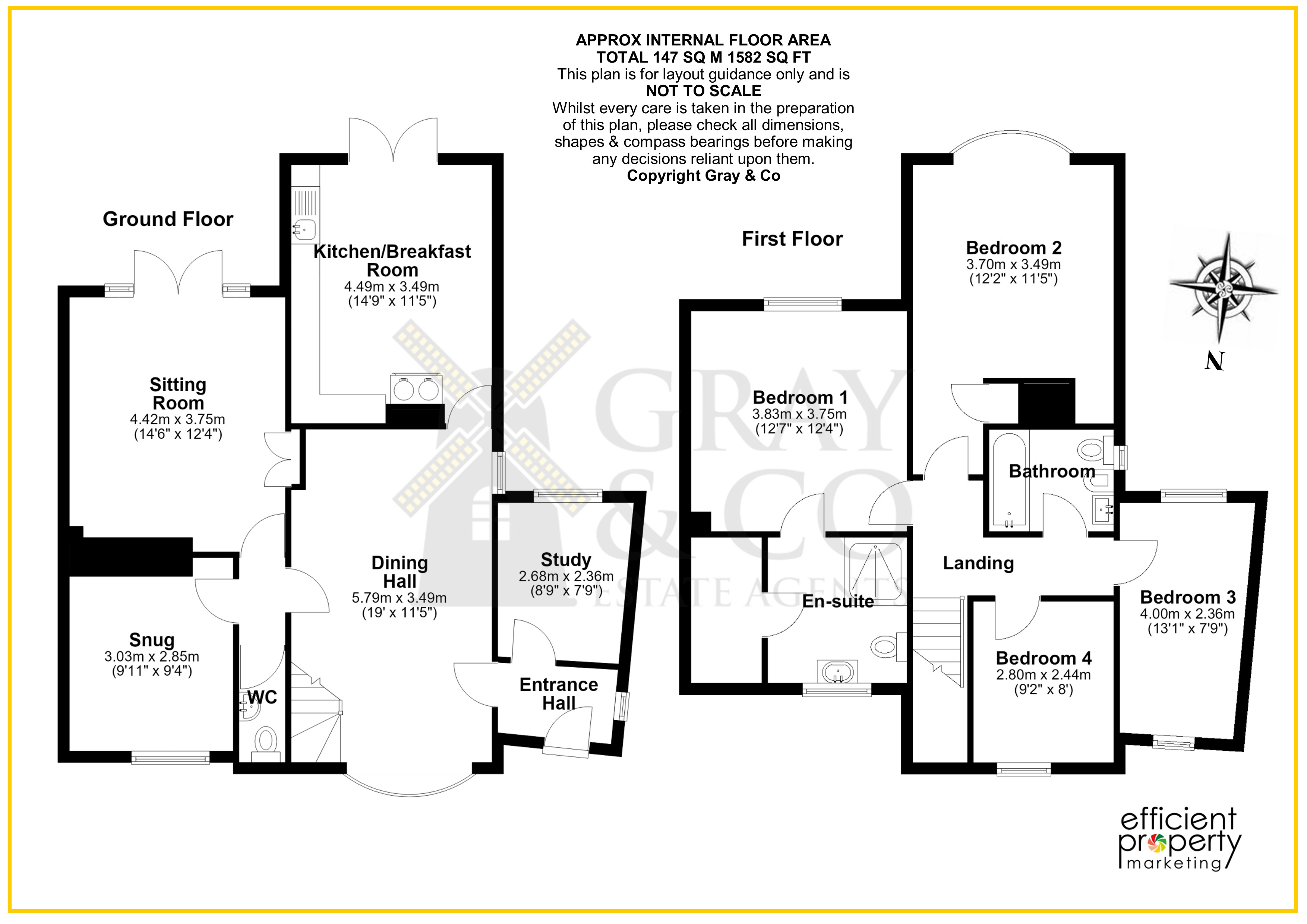 Prances Cottage , High Street, Great Bardfield floorplan