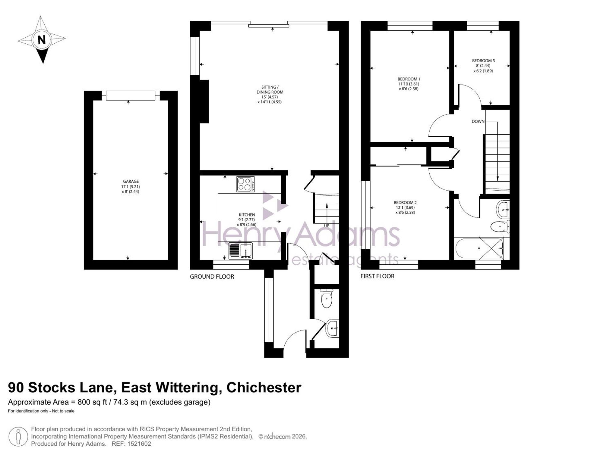 90 Stocks Lane, Chichester floorplan