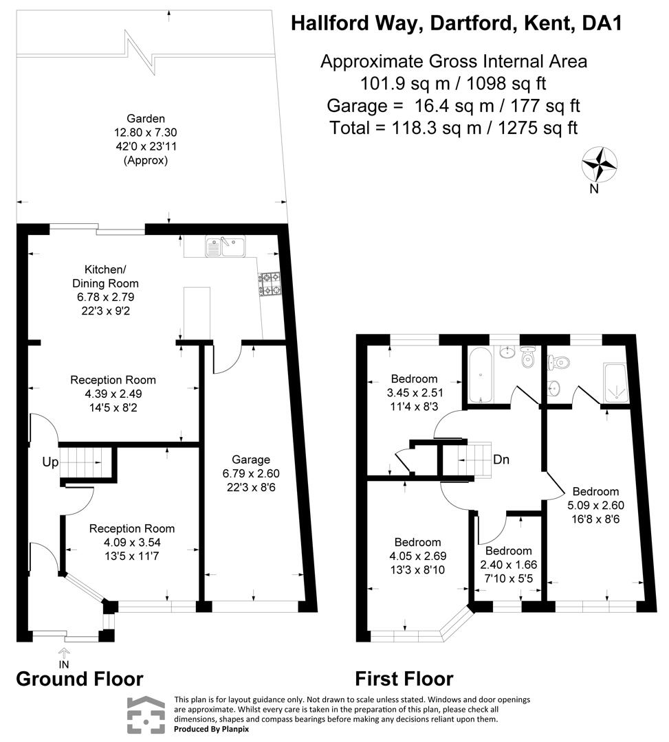 Hallford Way, Dartford floorplan