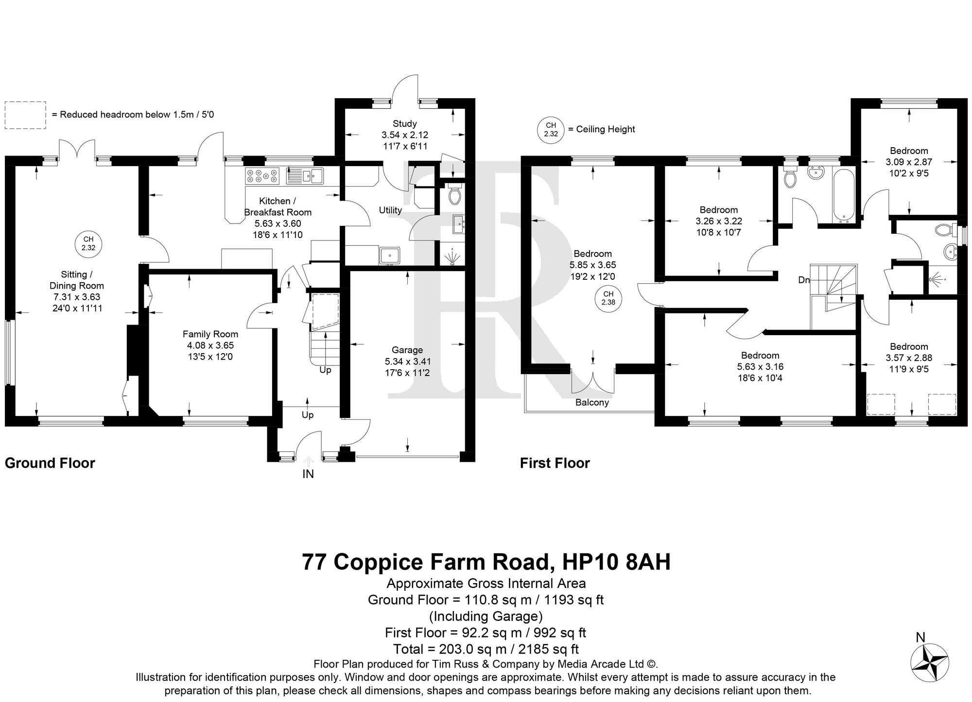 77 Coppice Farm Road, High Wycombe floorplan