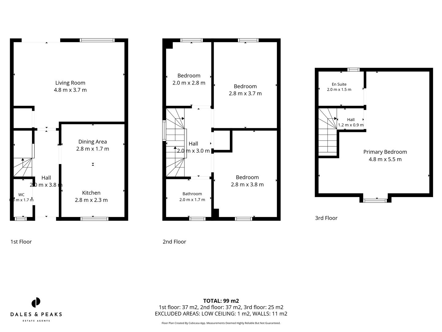 20, Perceval Street, Chesterfield floorplan