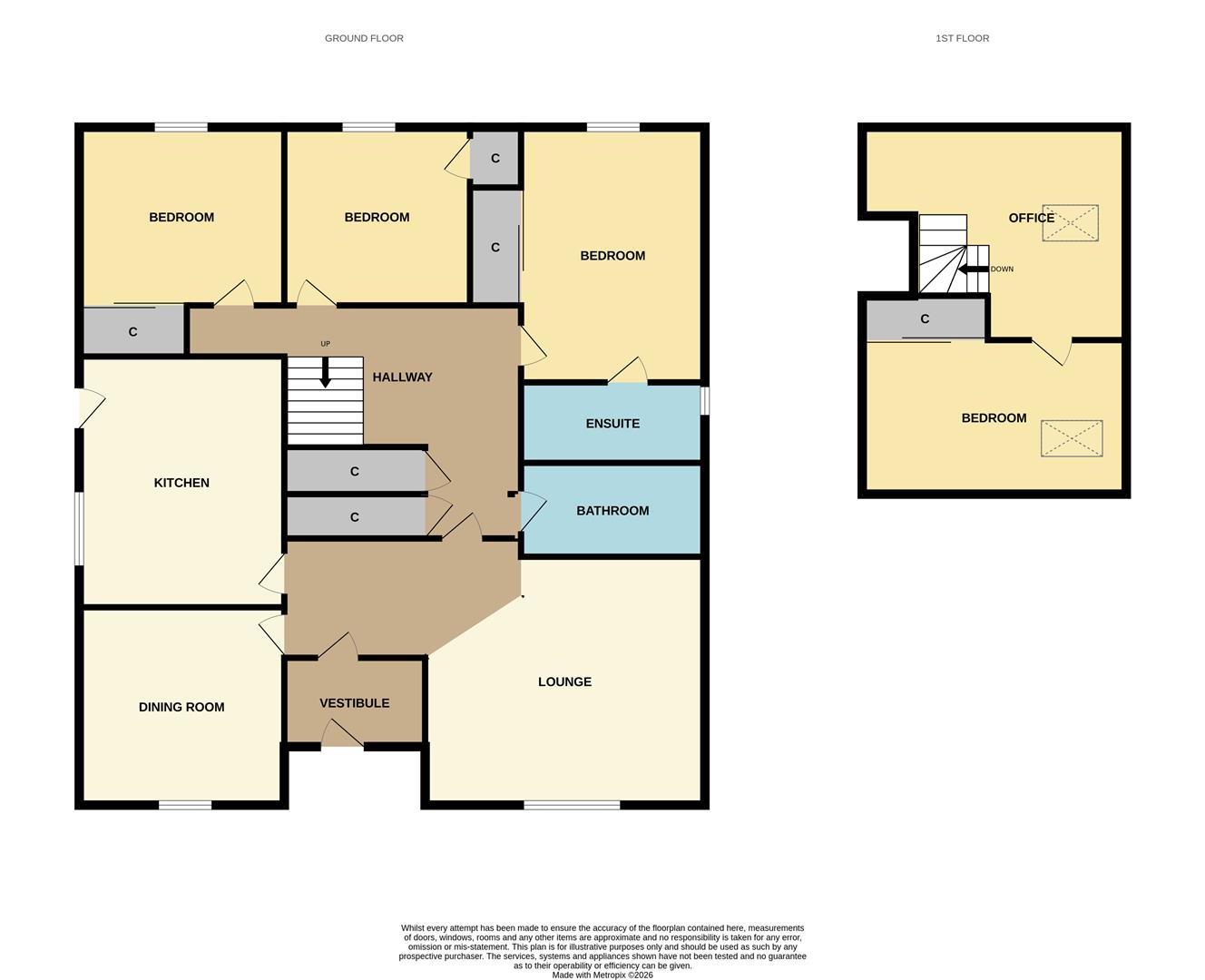 ANDERVILLE, 21A, Forth View, Leven floorplan