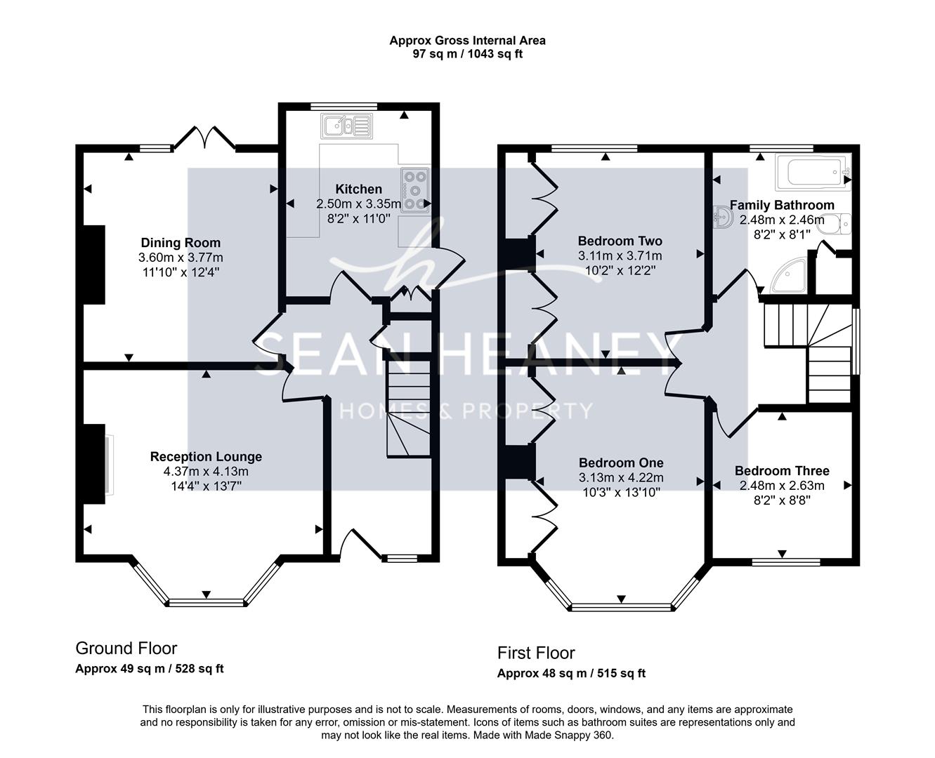 13, King Edward Road, Barnet floorplan