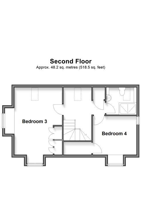 Brookfield Drive, Horley floorplan