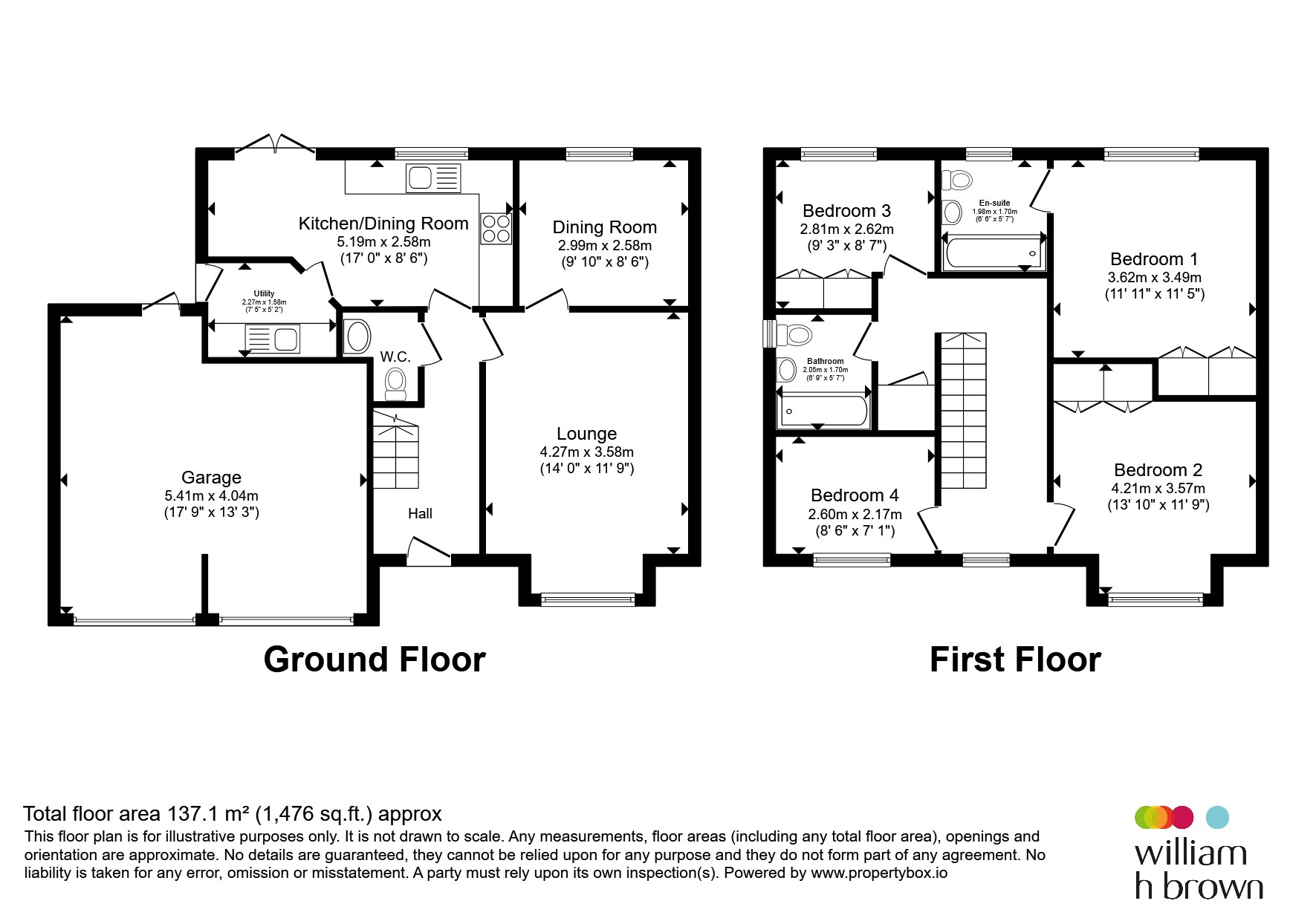 23, Bracon Close, Doncaster floorplan