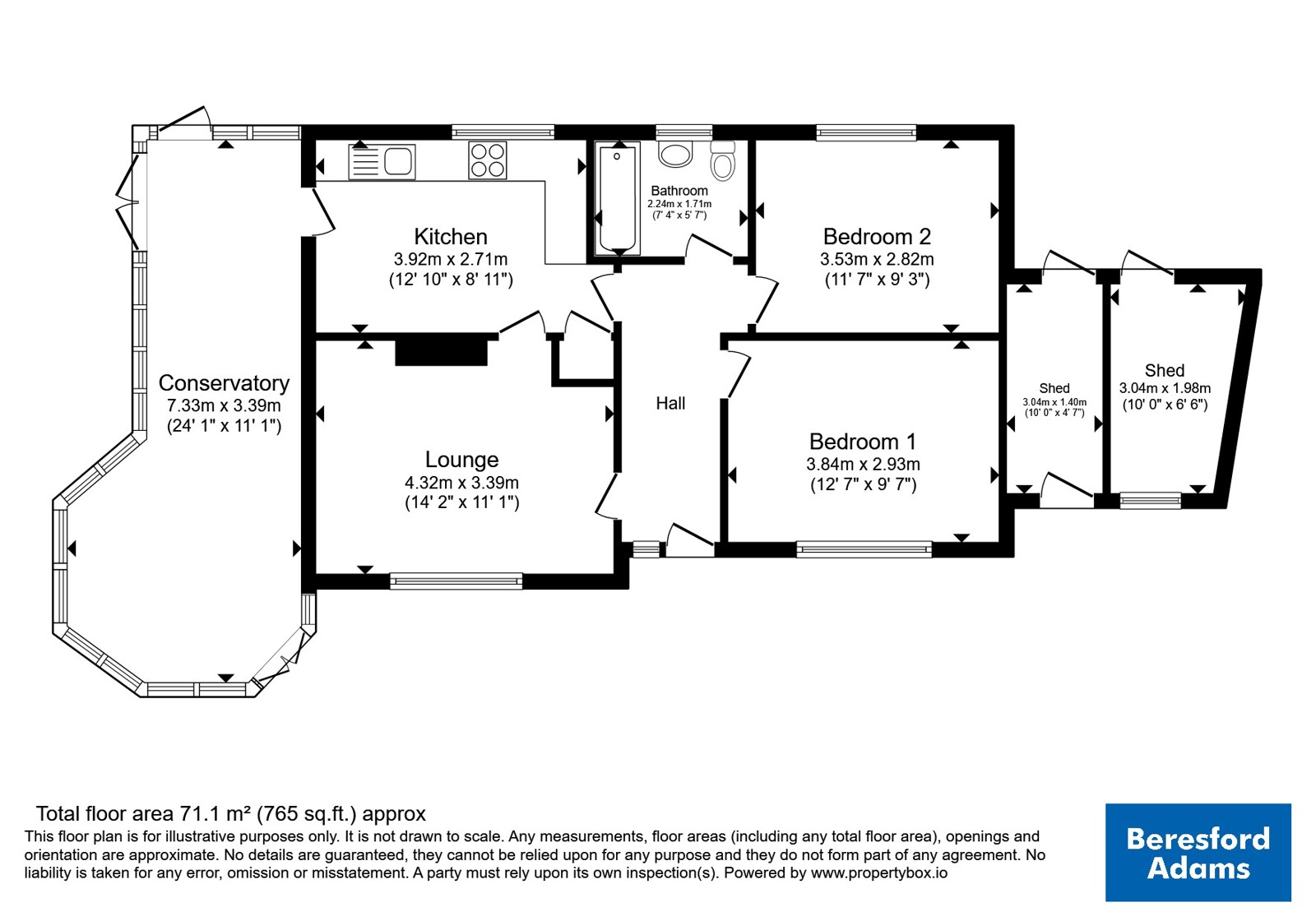 Tros Yr Afon,, Bull Bay, Isle of Anglesey floorplan