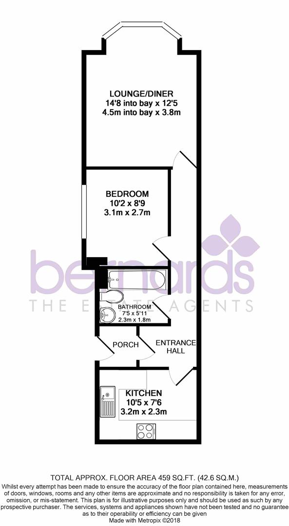 3, Mountrose Court, Portsmouth floorplan