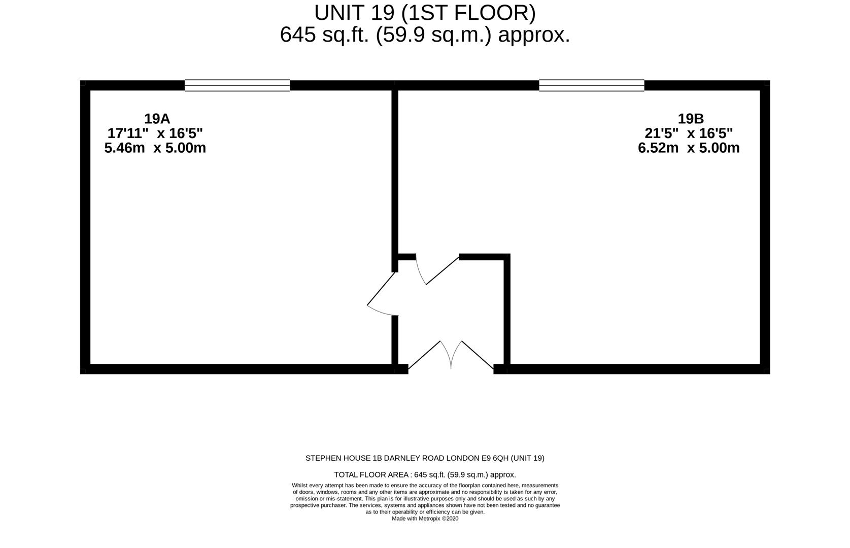 Stephen House 1B Darnley Road London E9 6Qh (Unit