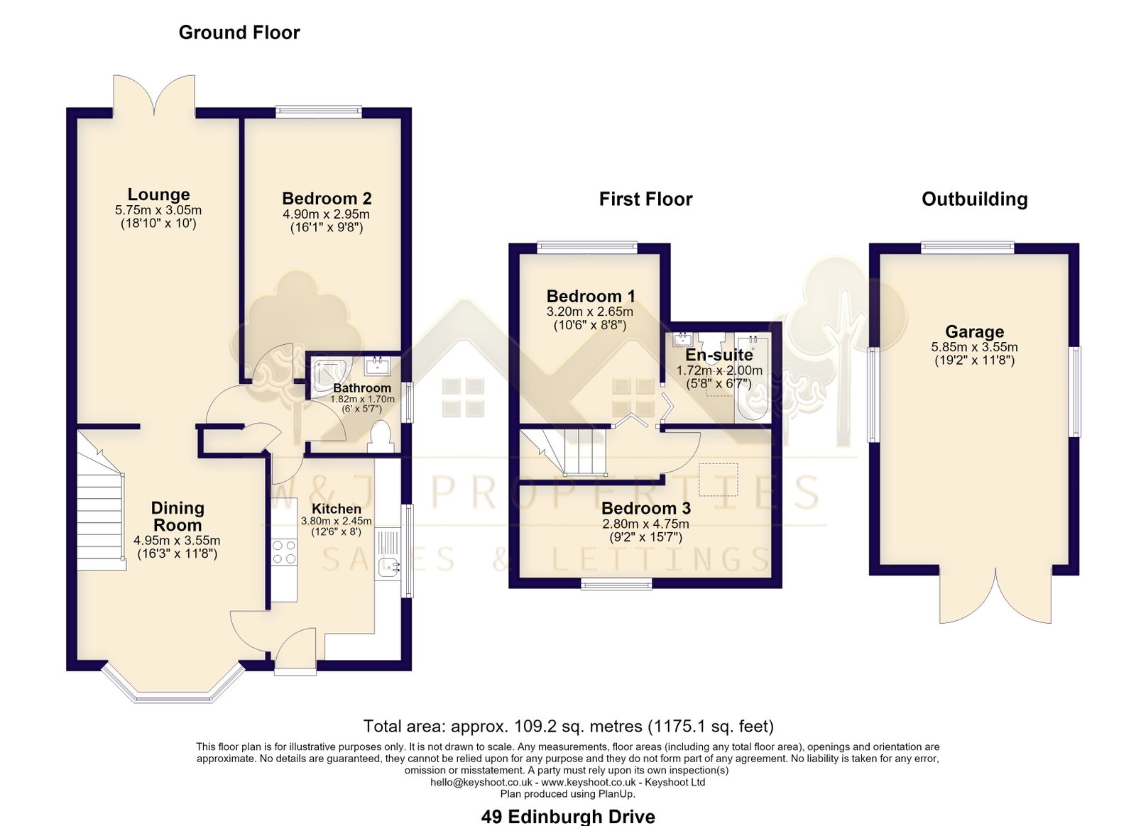 Edinburgh Drive, Accrington floorplan