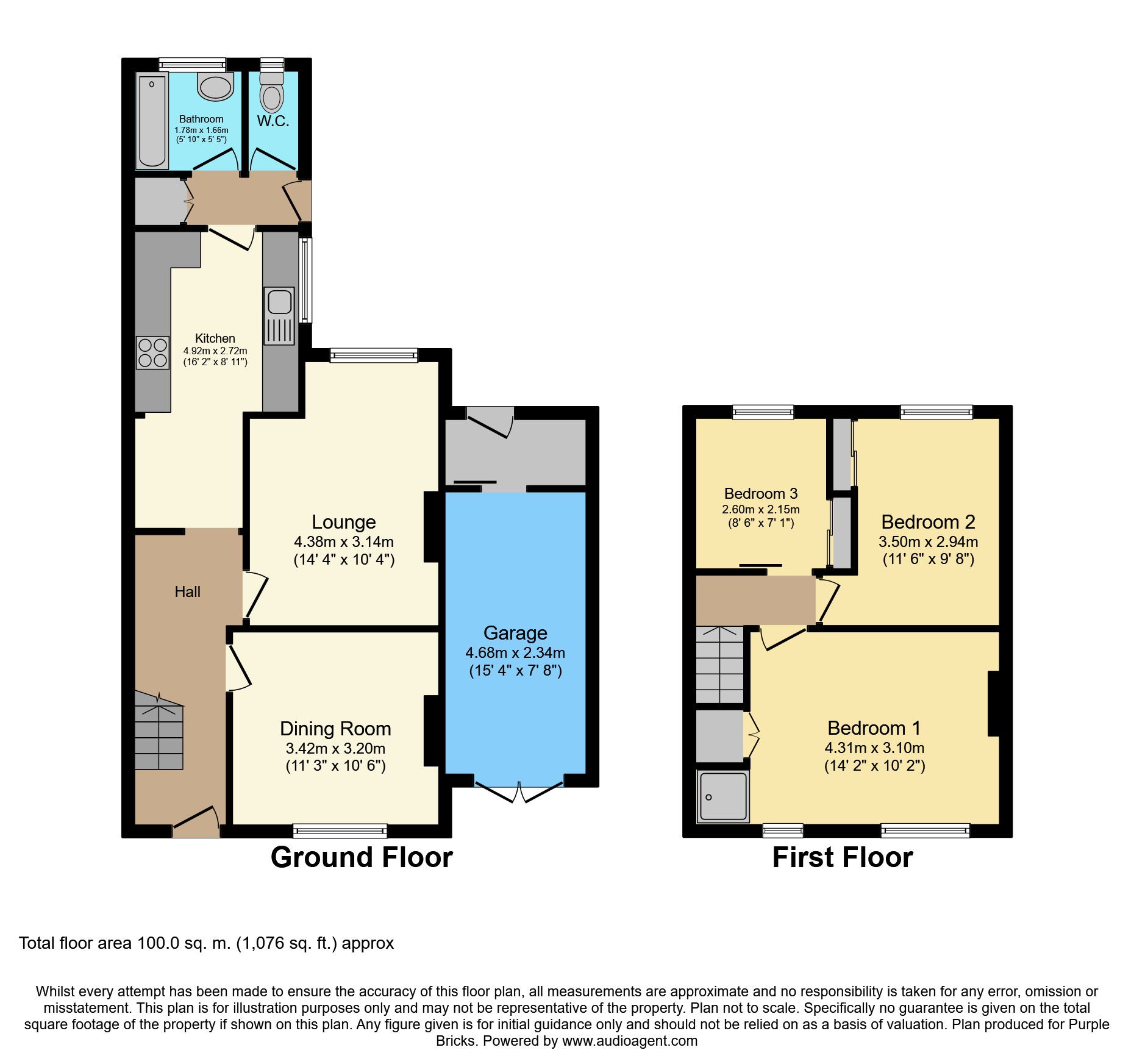 3 Bedrooms Semi-detached house for sale in Highfield Road, Farnborough GU14