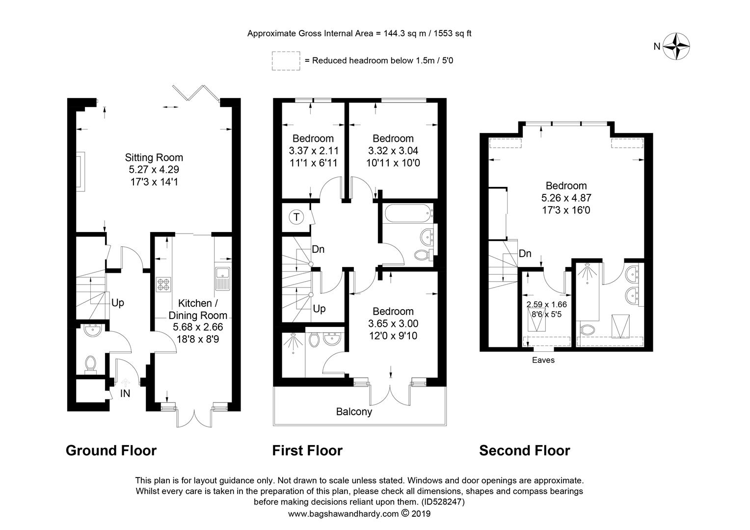 5, Romans Close, Surrey floorplan