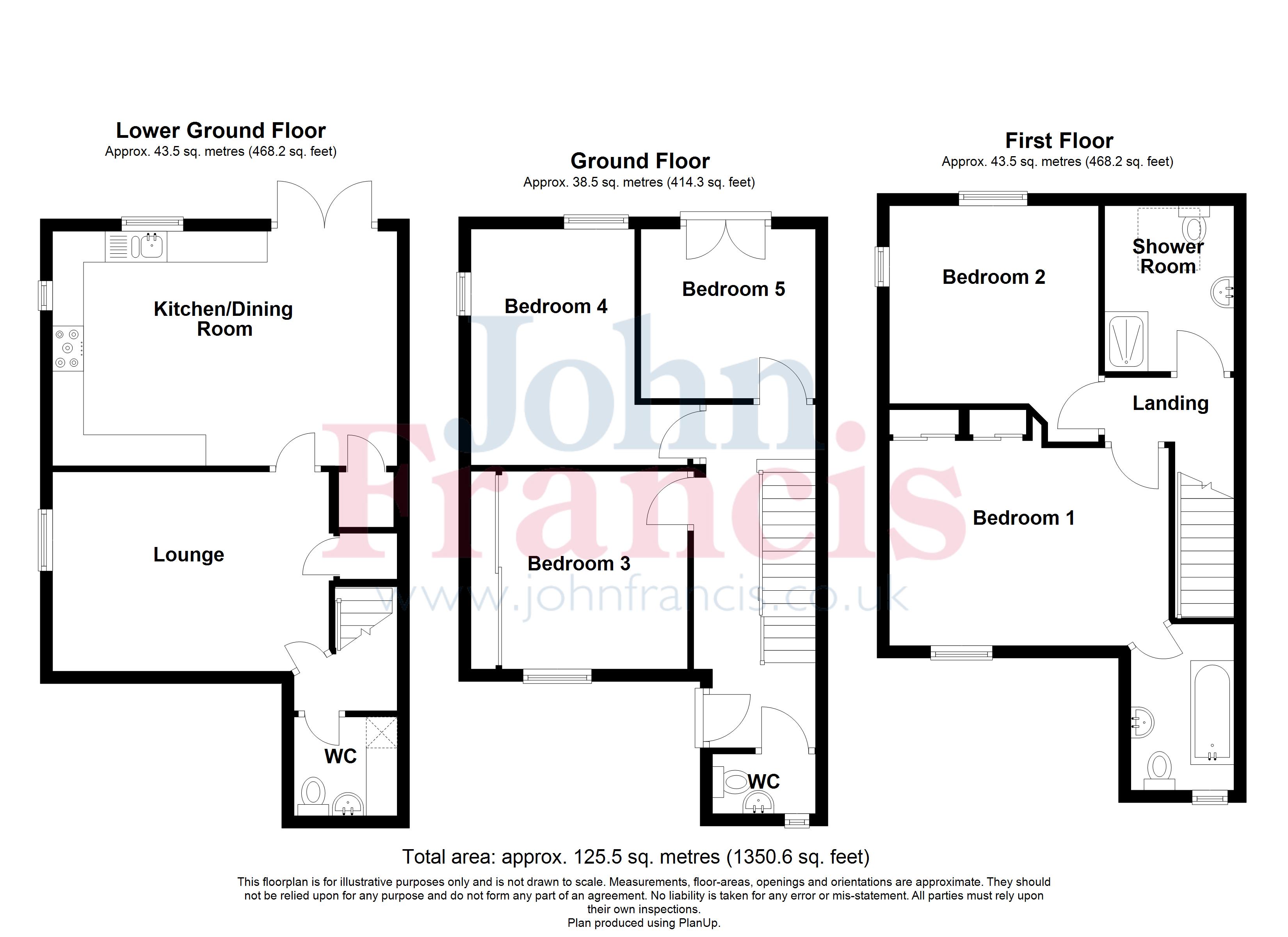 35, Romilly Crescent, Dyfed floorplan