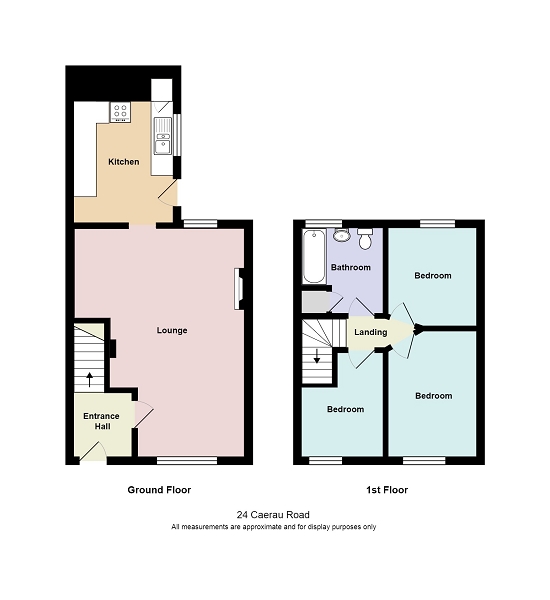 Caerau Road, Maesteg, Bridgend. CF34, 3 bedroom terraced house to rent